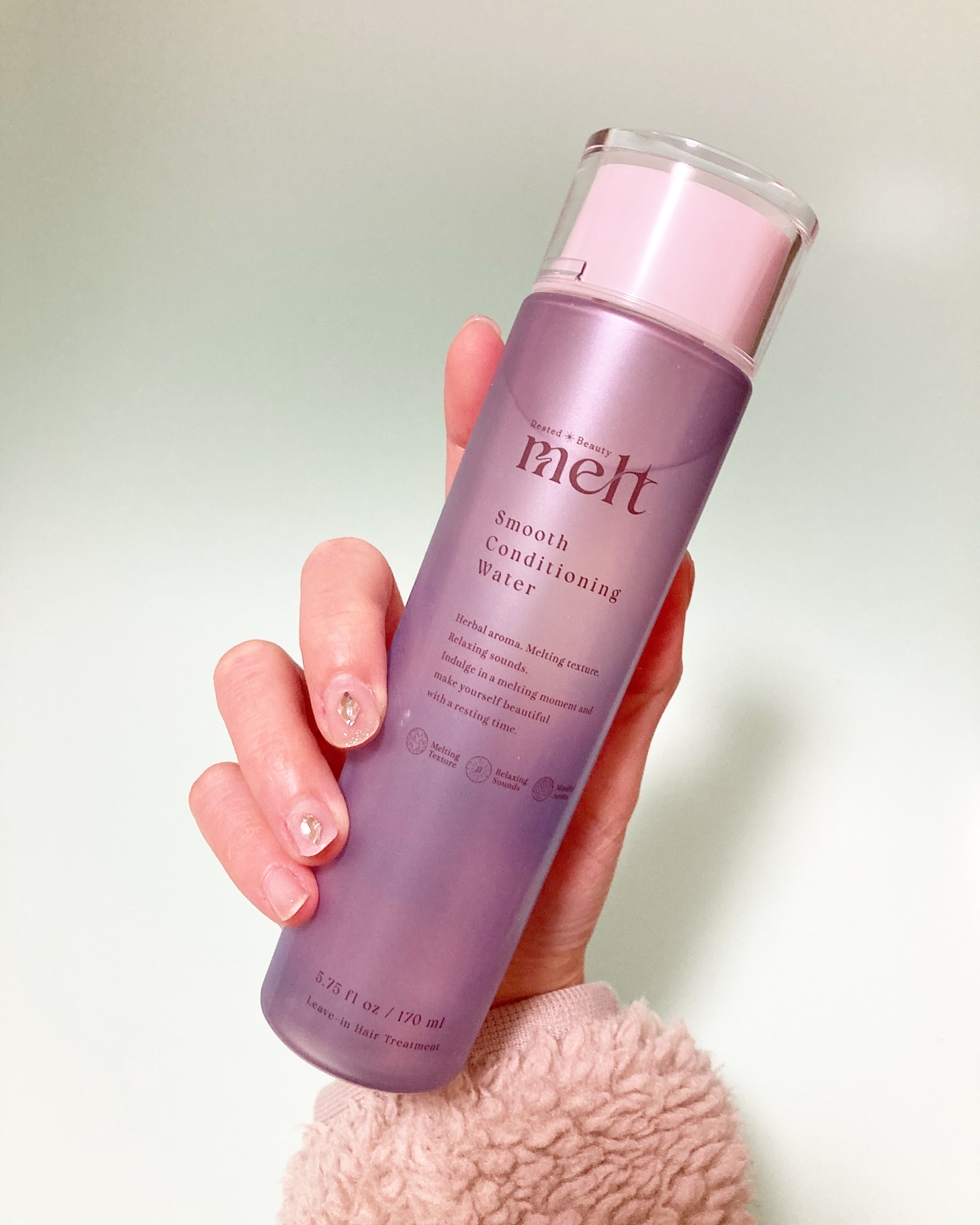 スムース コンディショニング ウォーター/melt/アウトバストリートメントを使ったクチコミ（1枚目）