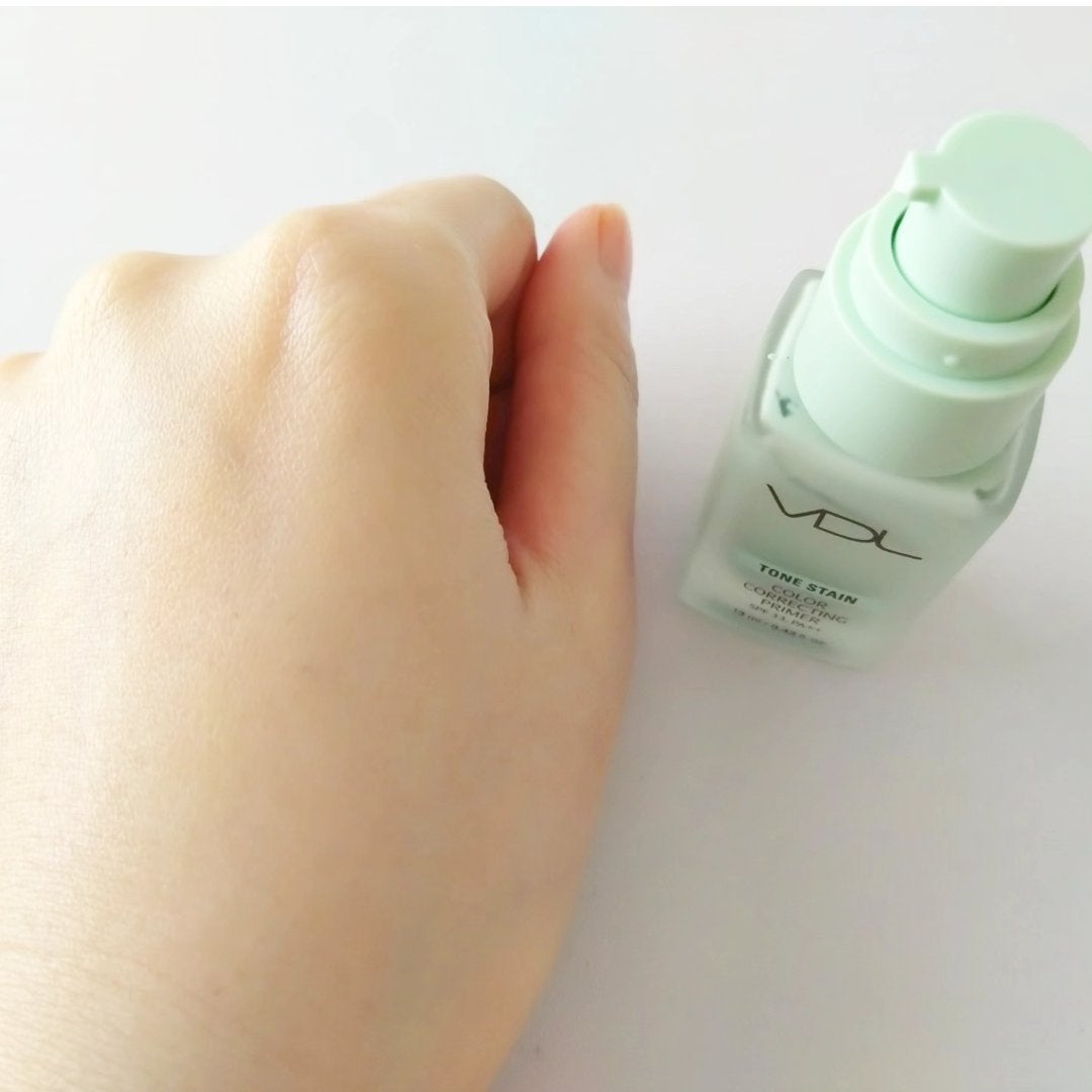 トーンステインカラーコレクティングプライマー/VDL/化粧下地を使ったクチコミ(8枚目)