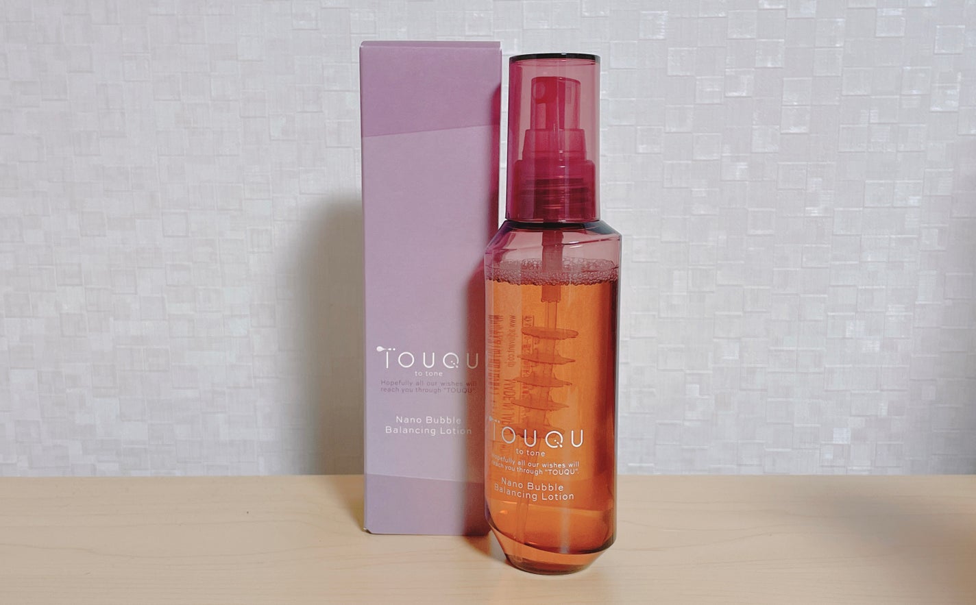 TOUQU to tone ナノバブル バランシングローション/TOUQU to tone/化粧水を使ったクチコミ(2枚目)