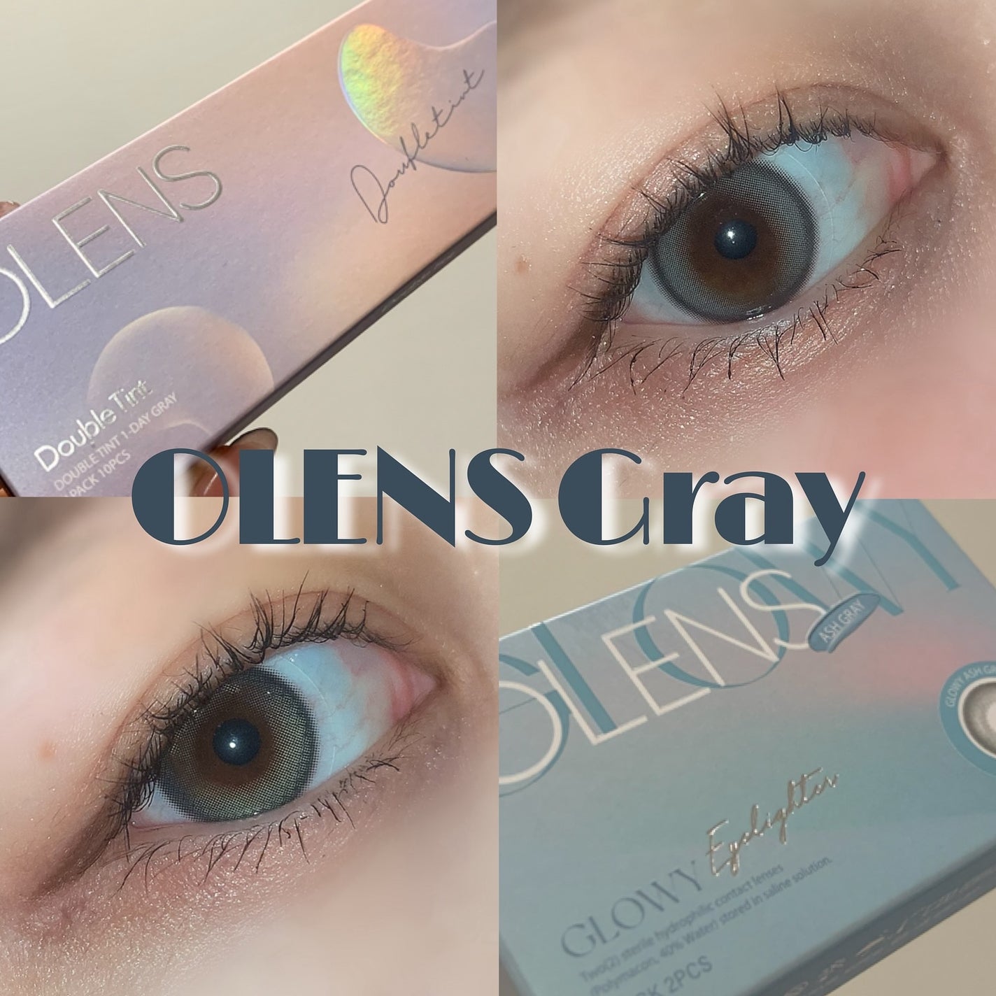 Double Tint 1day/OLENS/カラーコンタクトレンズを使ったクチコミ(1枚目)