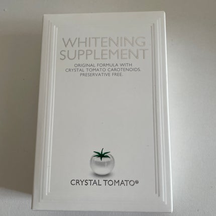 試してみた】クリスタルトマト美白サプリメント Crystal tomato 試してみた】クリスタルトマト美白サプリメント Crystal tomato