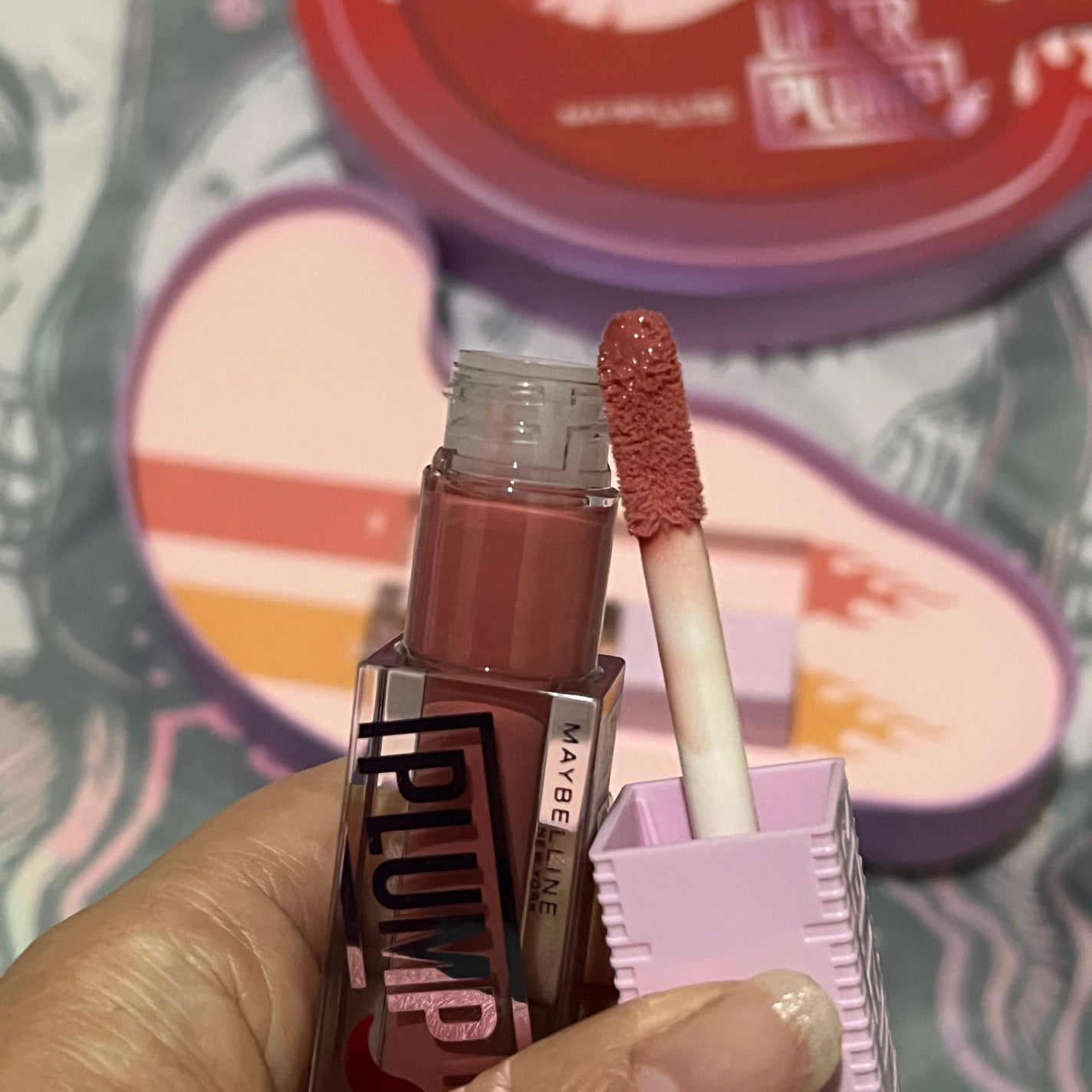 リフタープランプ/MAYBELLINE NEW YORK/リップグロスを使ったクチコミ(3枚目)