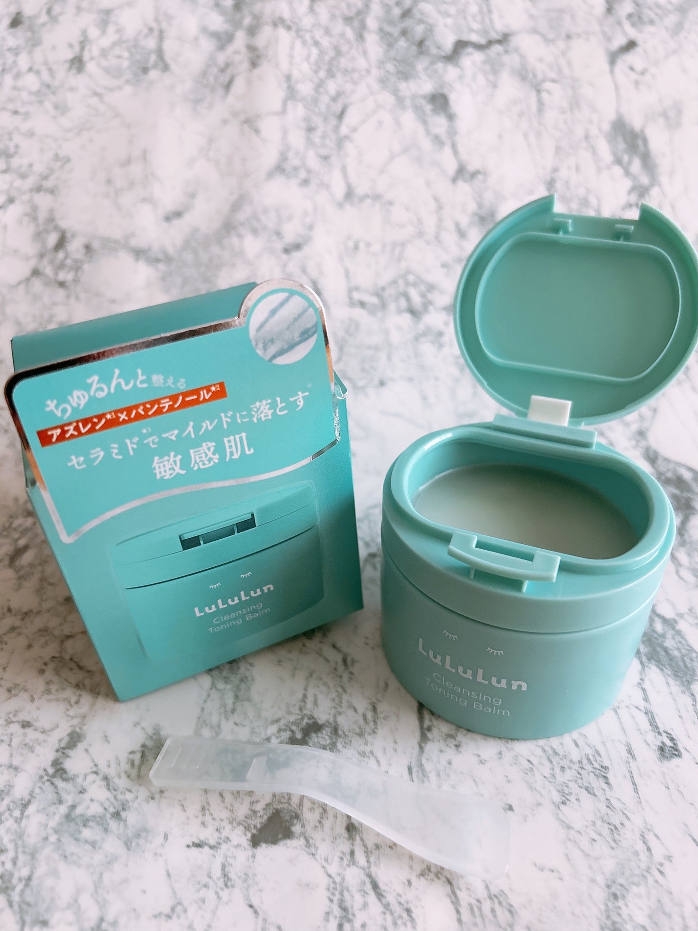 ルルルンクレンジング トーニングバーム MILD BLUE/ルルルン/クレンジングバームを使ったクチコミ(1枚目)