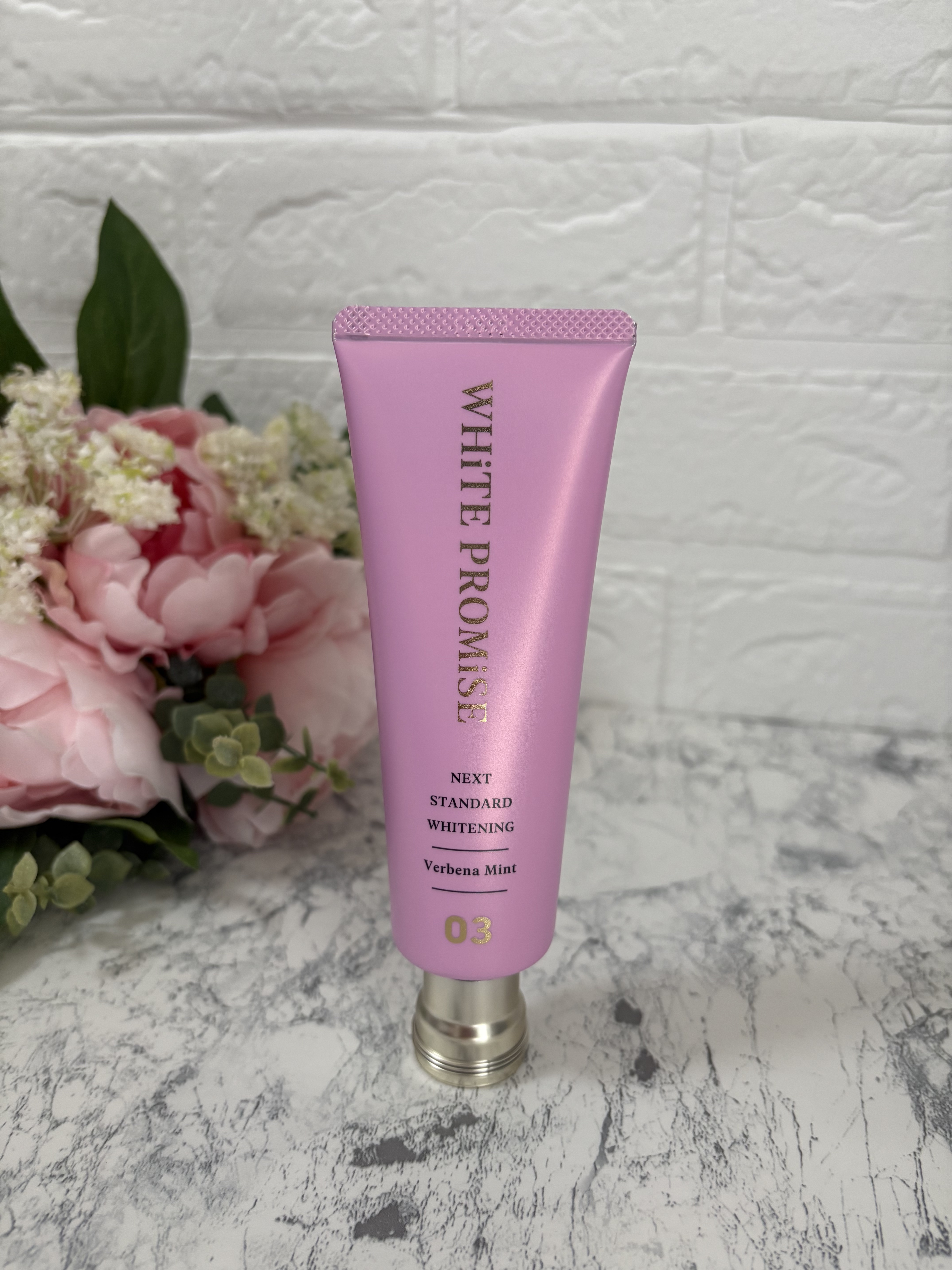 ホワイトプロミス  美白*＋口臭ケア/WHiTE PROMiSE/歯磨き粉を使ったクチコミ（1枚目）