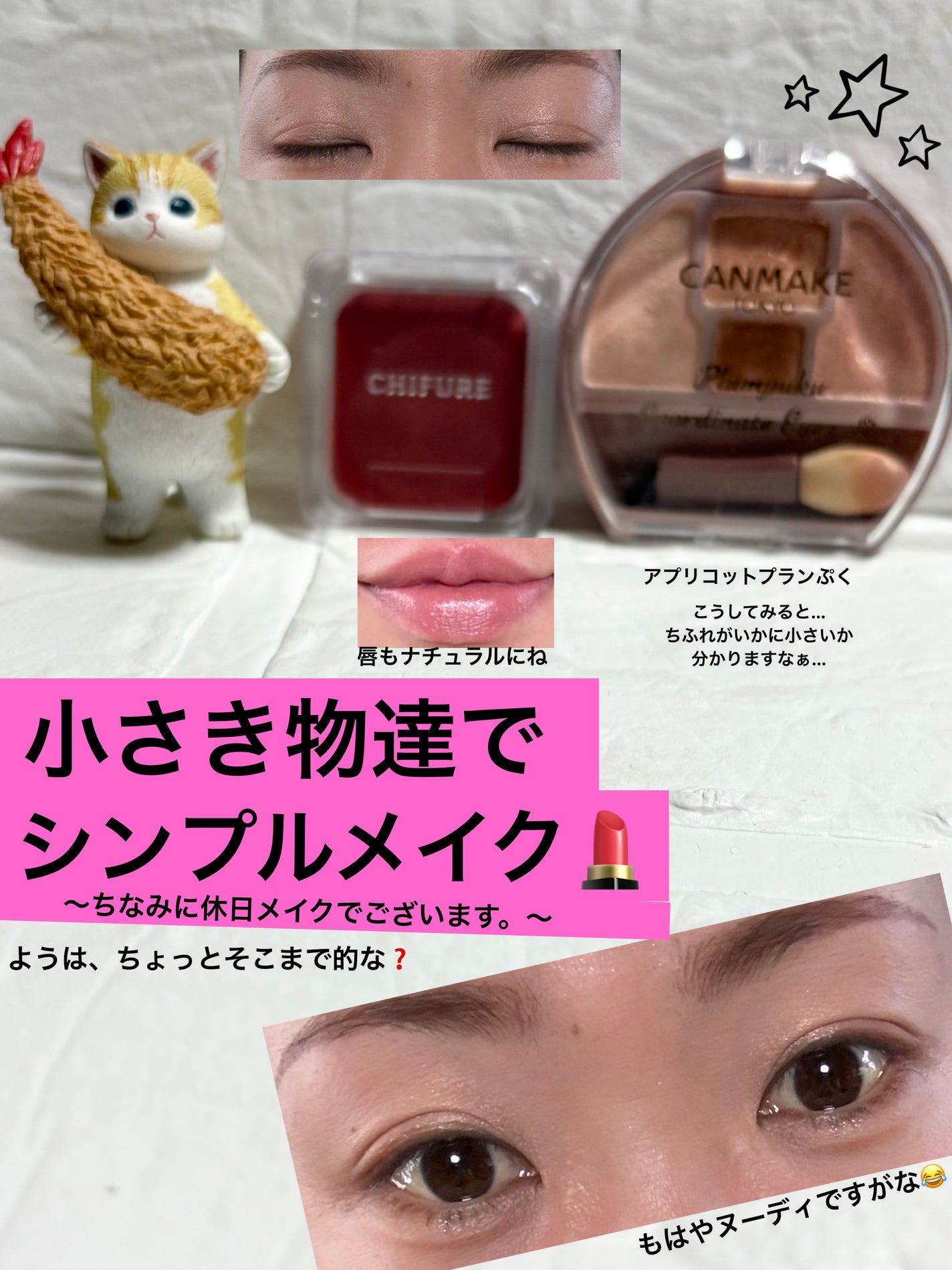 プランぷくコーデアイズ/キャンメイク/パウダーアイシャドウを使ったクチコミ(1枚目)