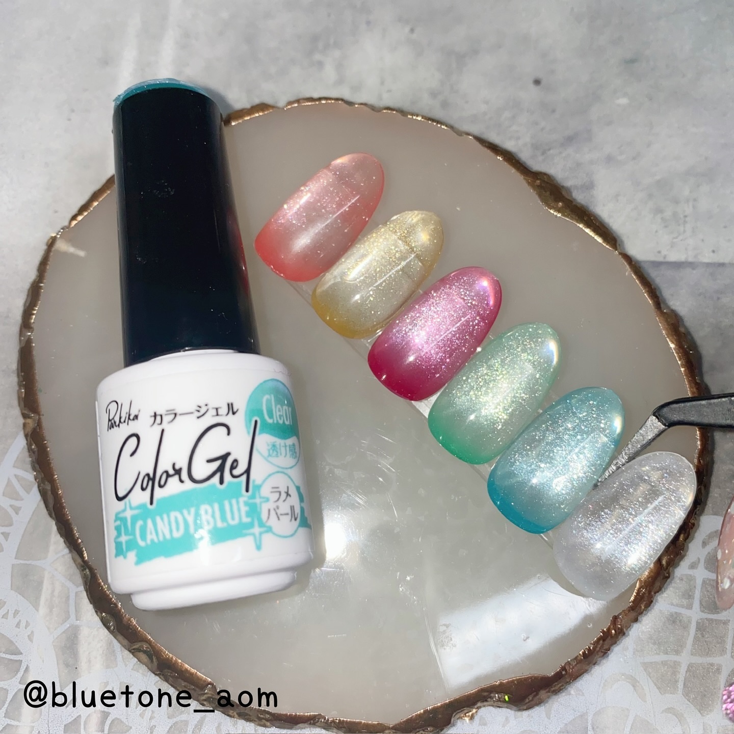 パル カラージェル/キャンドゥ/ジェルネイルを使ったクチコミ（1枚目）
