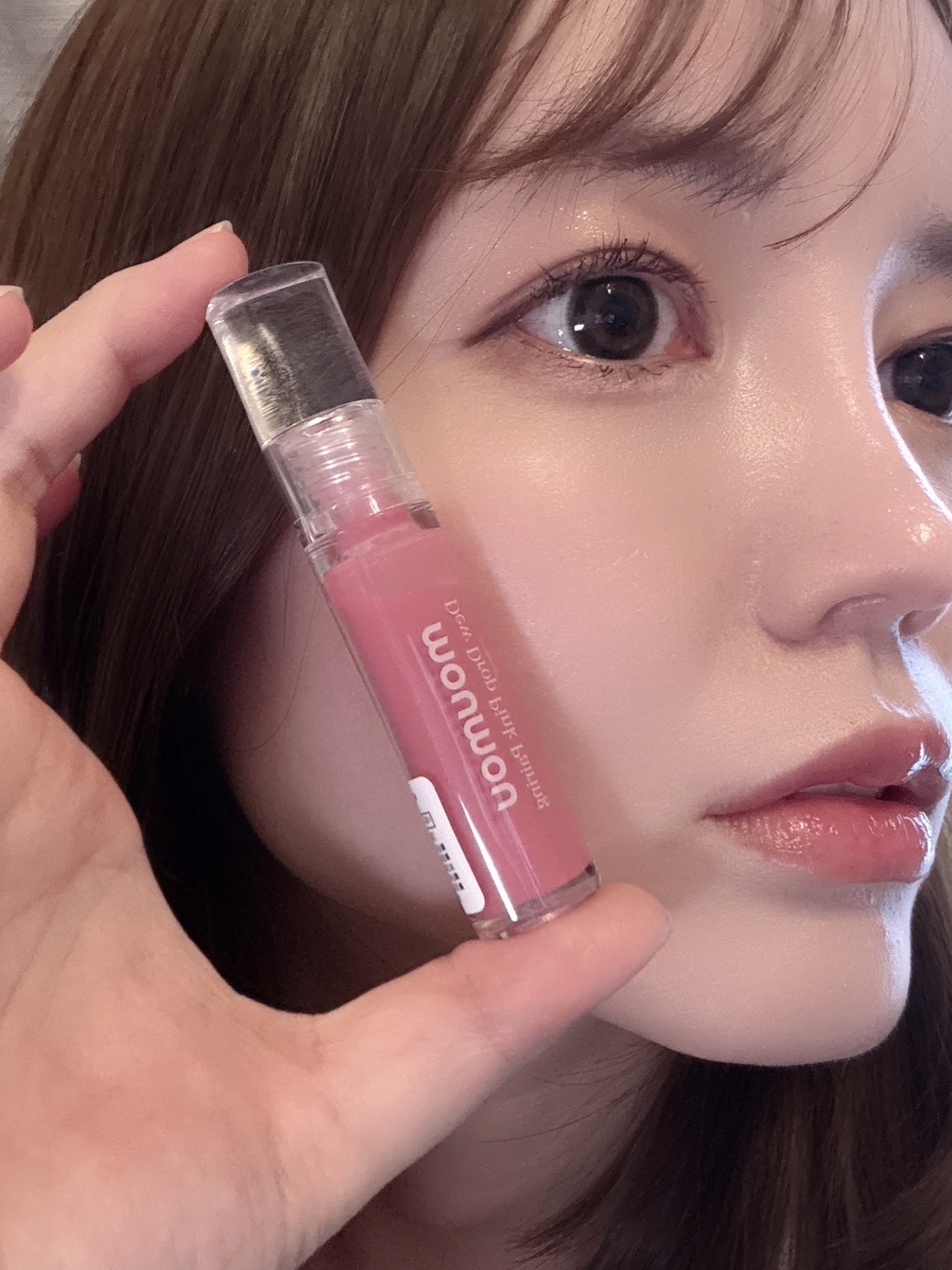 Dew Drop Pink Pairing/moumou/リップグロスを使ったクチコミ（1枚目）