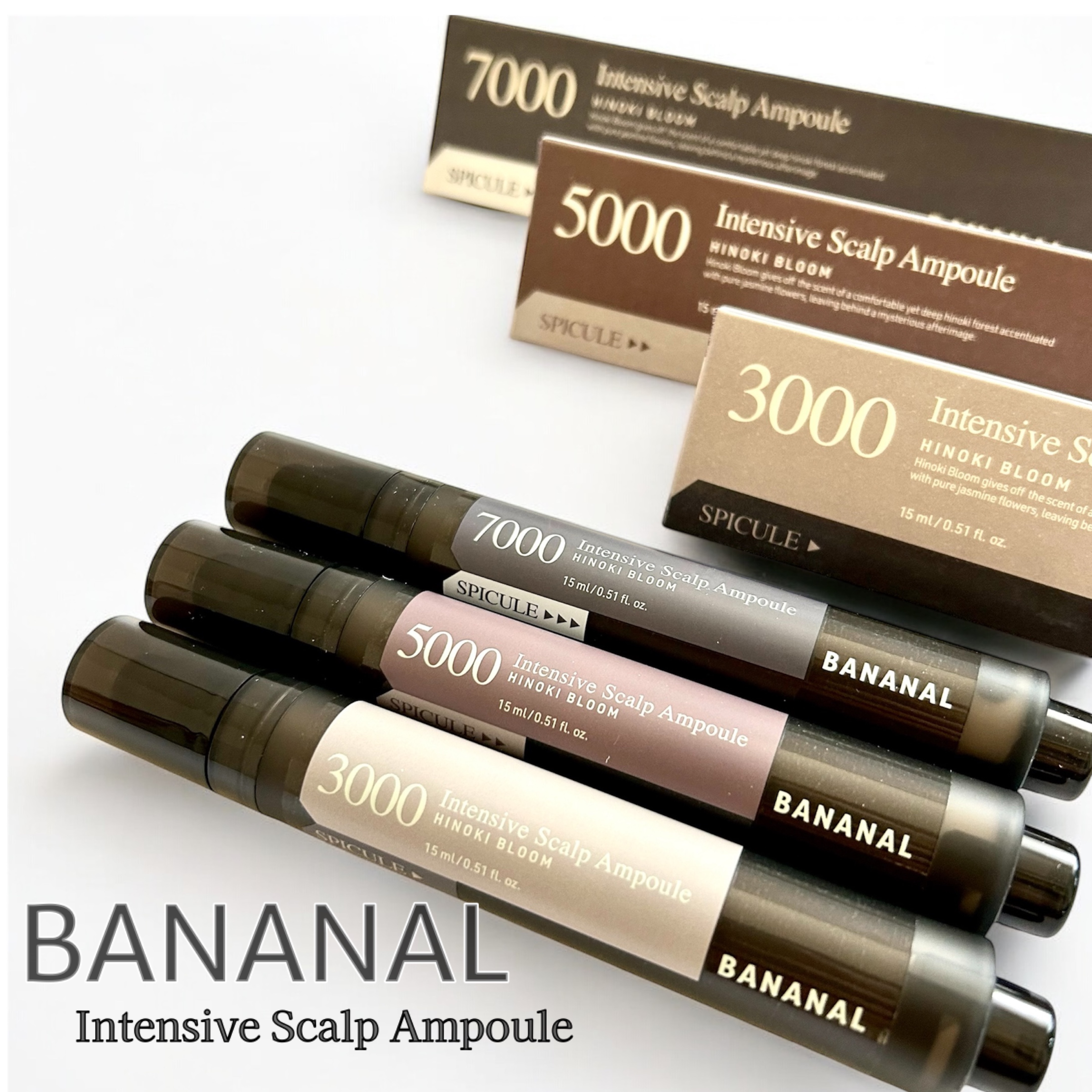 センティッドインテンシブスカルプアンプル/BANANAL/頭皮ローションを使ったクチコミ（1枚目）