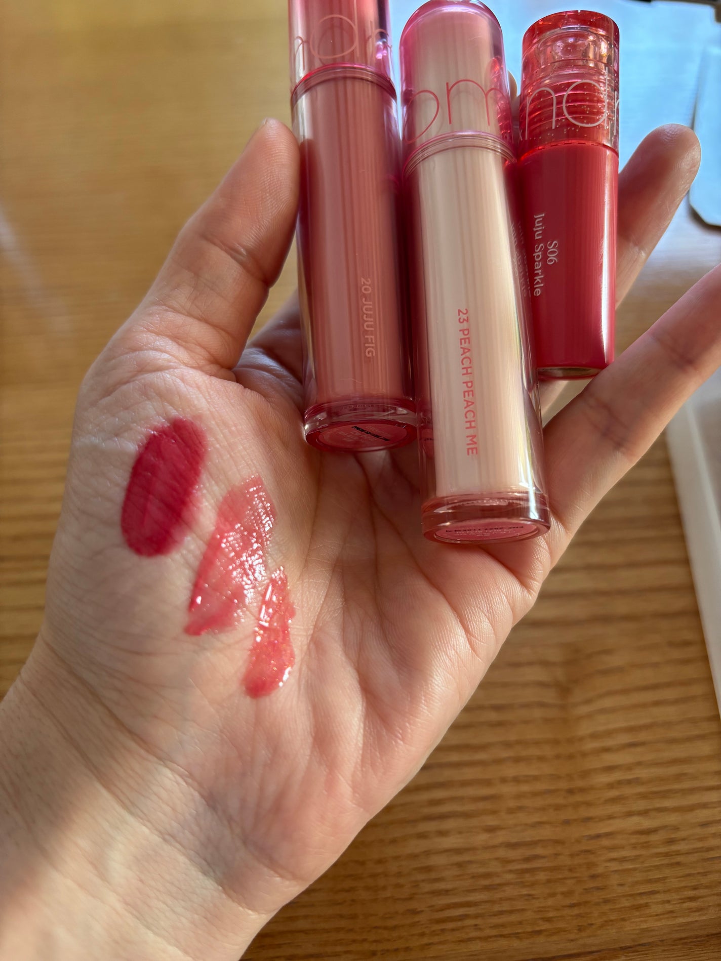 ザ ジューシーラスティングティント/rom&nd/リップティントを使ったクチコミ(3枚目)