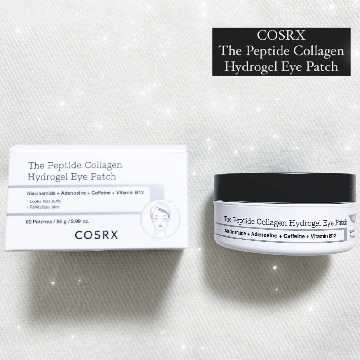 RXザ・ペプチドコラーゲン ハイドロゲルアイパッチ/COSRX/アイケア・アイクリームを使ったクチコミ（1枚目）