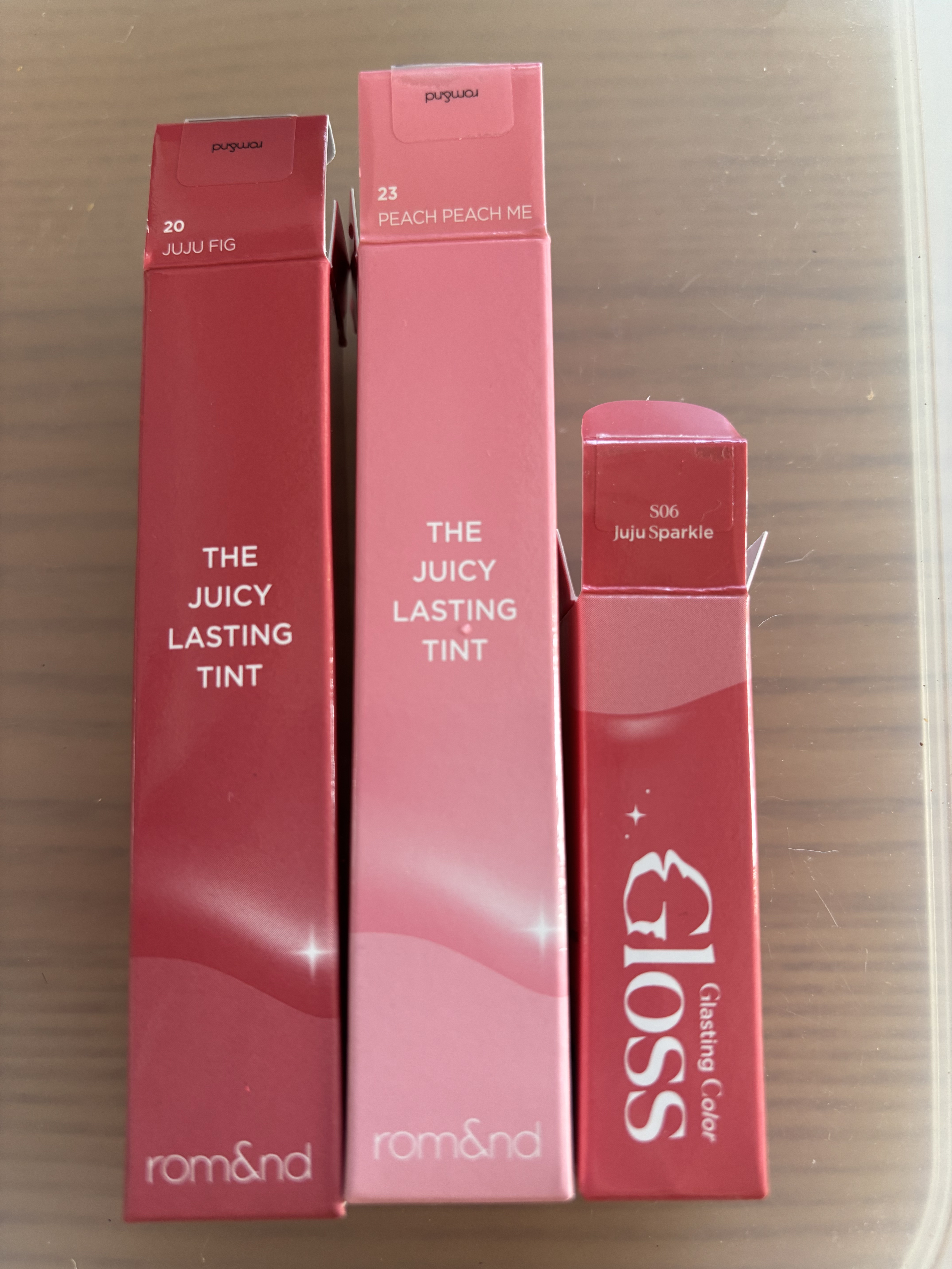 ザ ジューシーラスティングティント/rom&nd/リップティントを使ったクチコミ（2枚目）