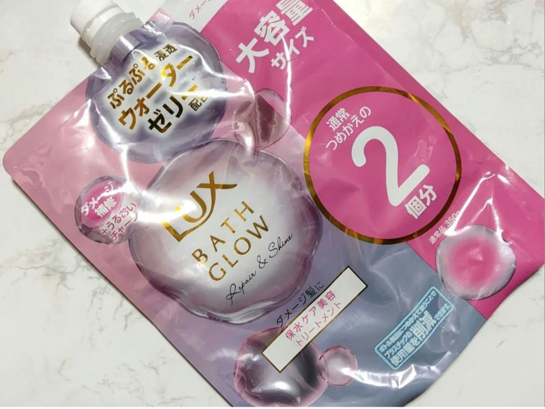 バスグロウ リペア&シャイン シャンプー / トリートメント/LUX/市販シャンプーを使ったクチコミ（1枚目）