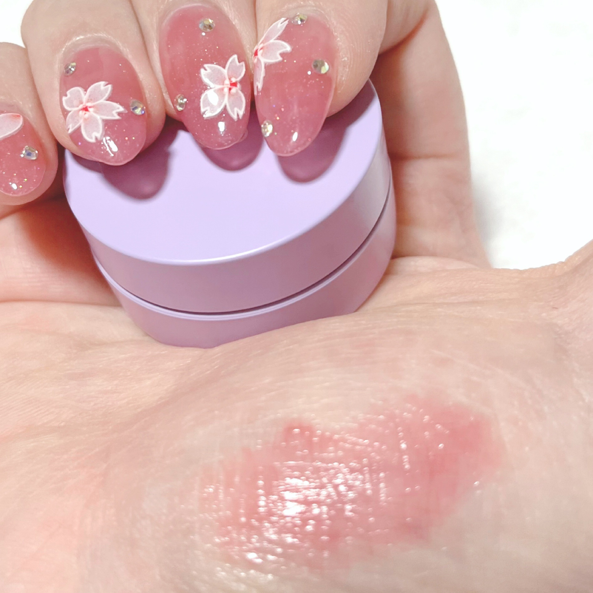 GLOWY TINT BALM/AOU/リップグロスを使ったクチコミ（2枚目）