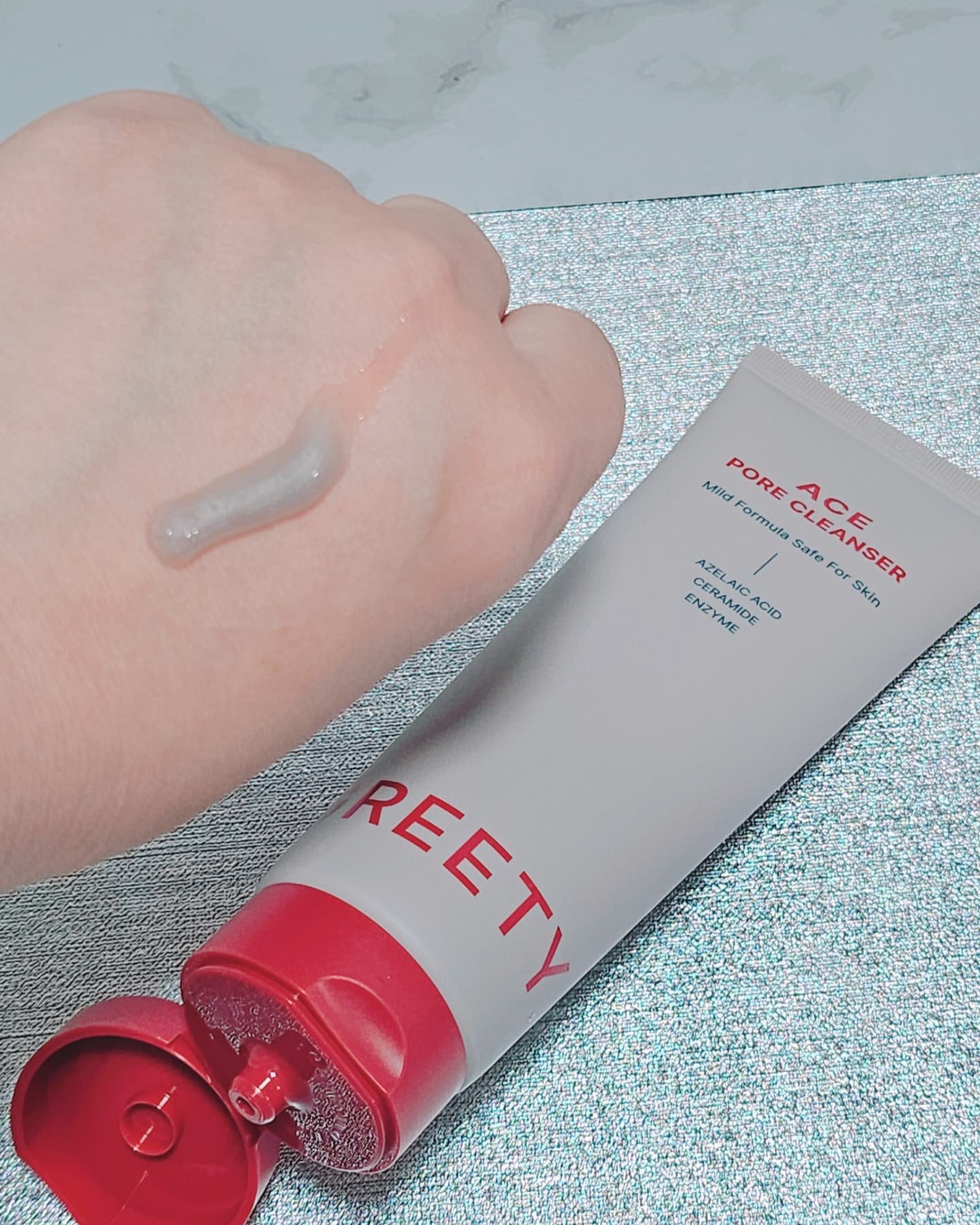 ACE pore cleanser /GREETY/洗顔フォームを使ったクチコミ（3枚目）