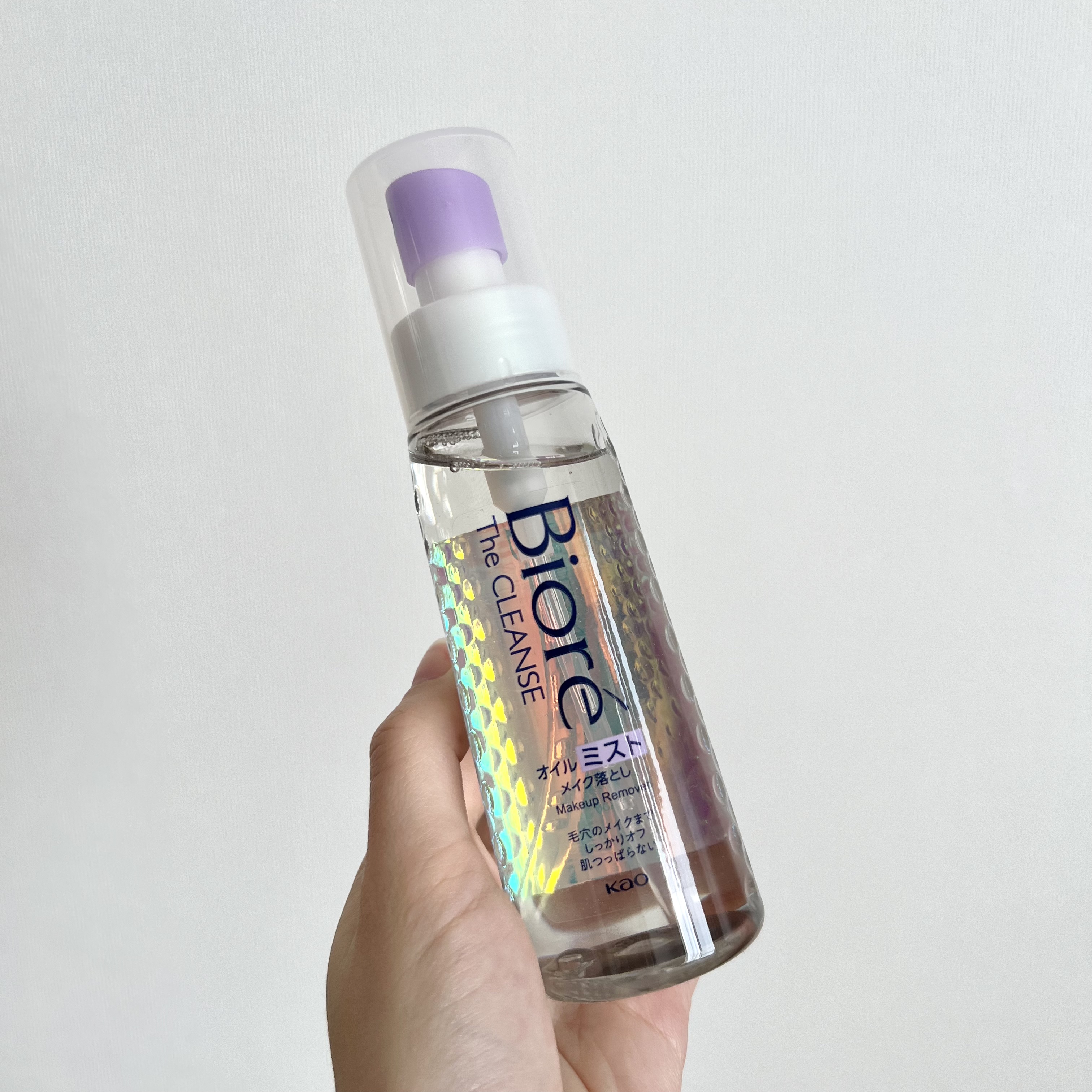ザ クレンズ オイルミストメイク落とし/ビオレ/オイルクレンジングを使ったクチコミ（1枚目）