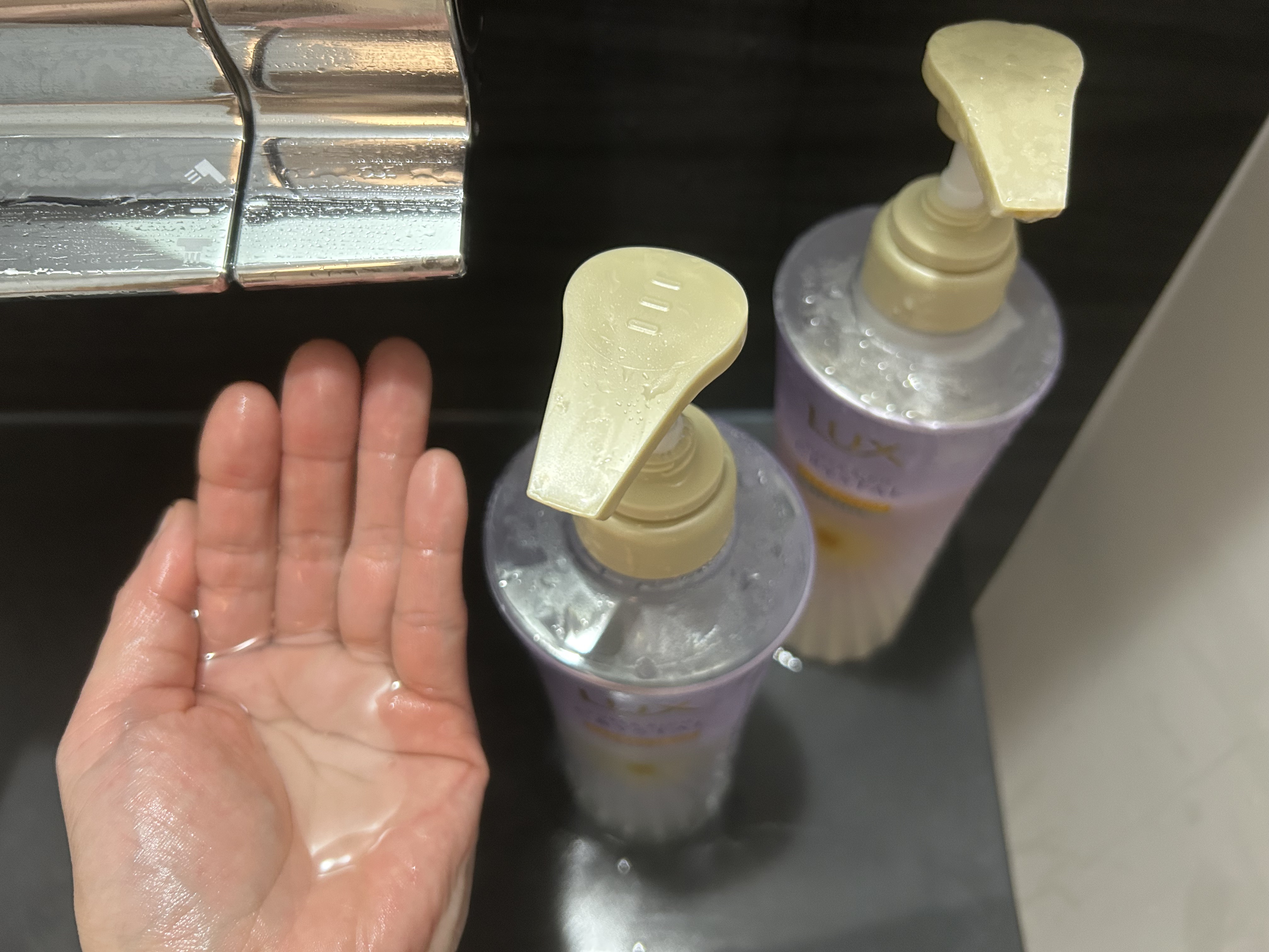 スーパーリッチクリスタル　マルチダメージリペア　シャンプー/トリートメント/LUX/市販シャンプーを使ったクチコミ（2枚目）