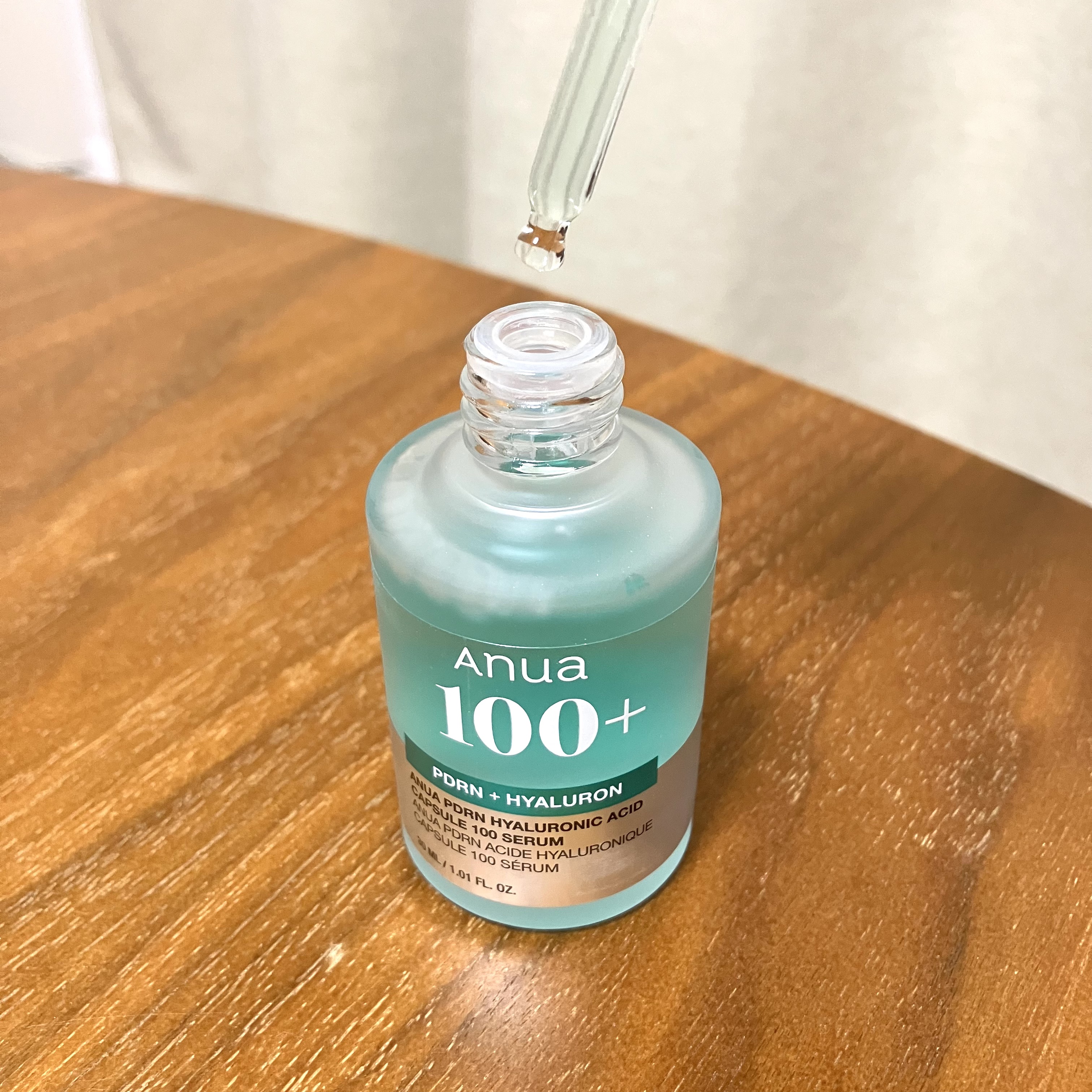 PDRNヒアルロン酸カプセル100セラム/Anua/美容液を使ったクチコミ（2枚目）