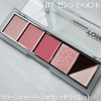 リターントゥーベーシックシャドウパレット/ABOUT TONE/アイシャドウパレットを使ったクチコミ(2枚目)