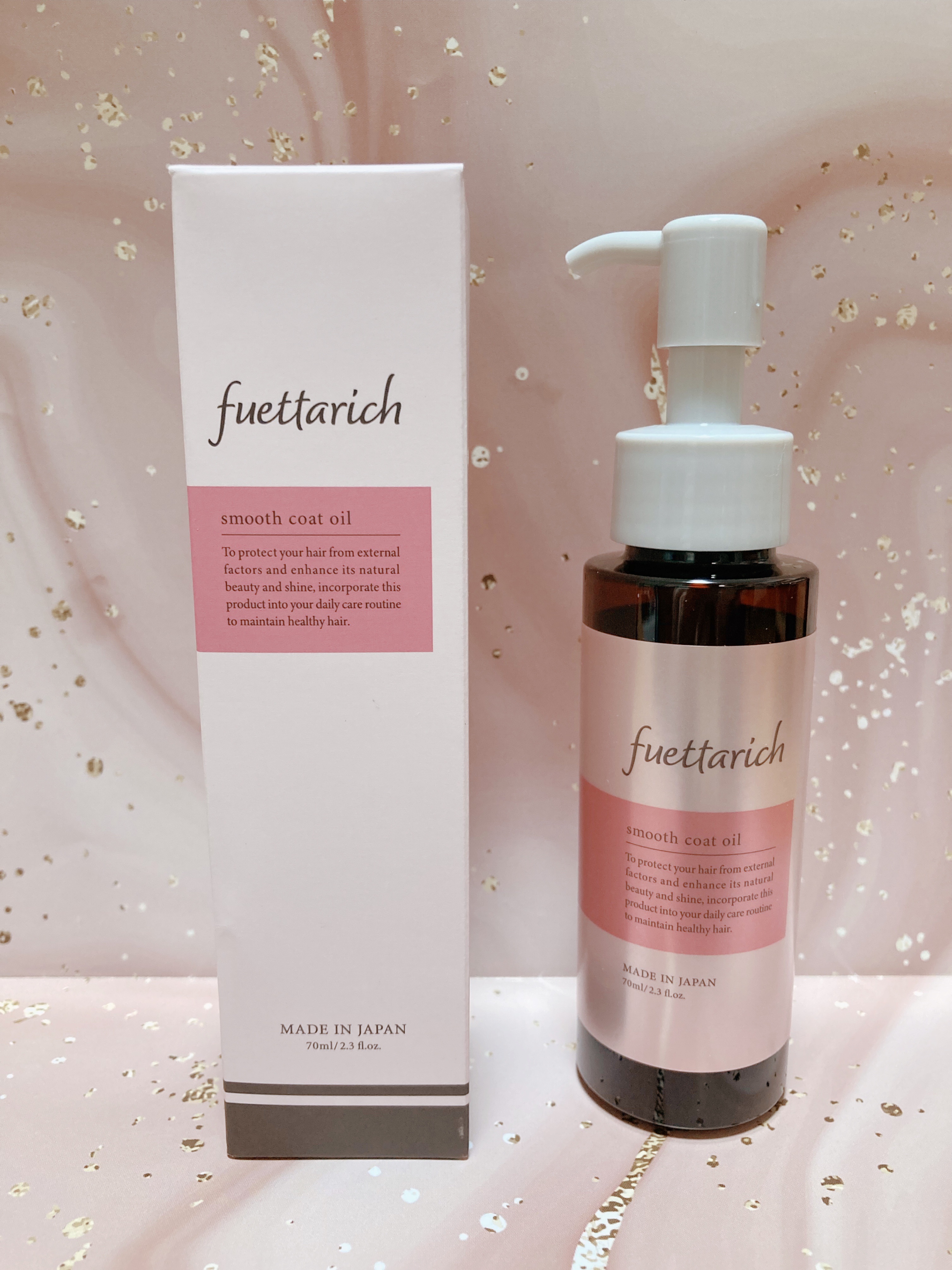 スムースコートオイル ヘアオイル70ml/fuettarich (フエッタリッチ)/ヘアオイルを使ったクチコミ（1枚目）