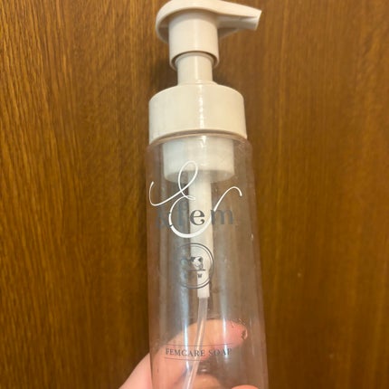 アンドフェム フェムケア泡ソープ/&fem/デリケートゾーンケアを使ったクチコミ(1枚目)