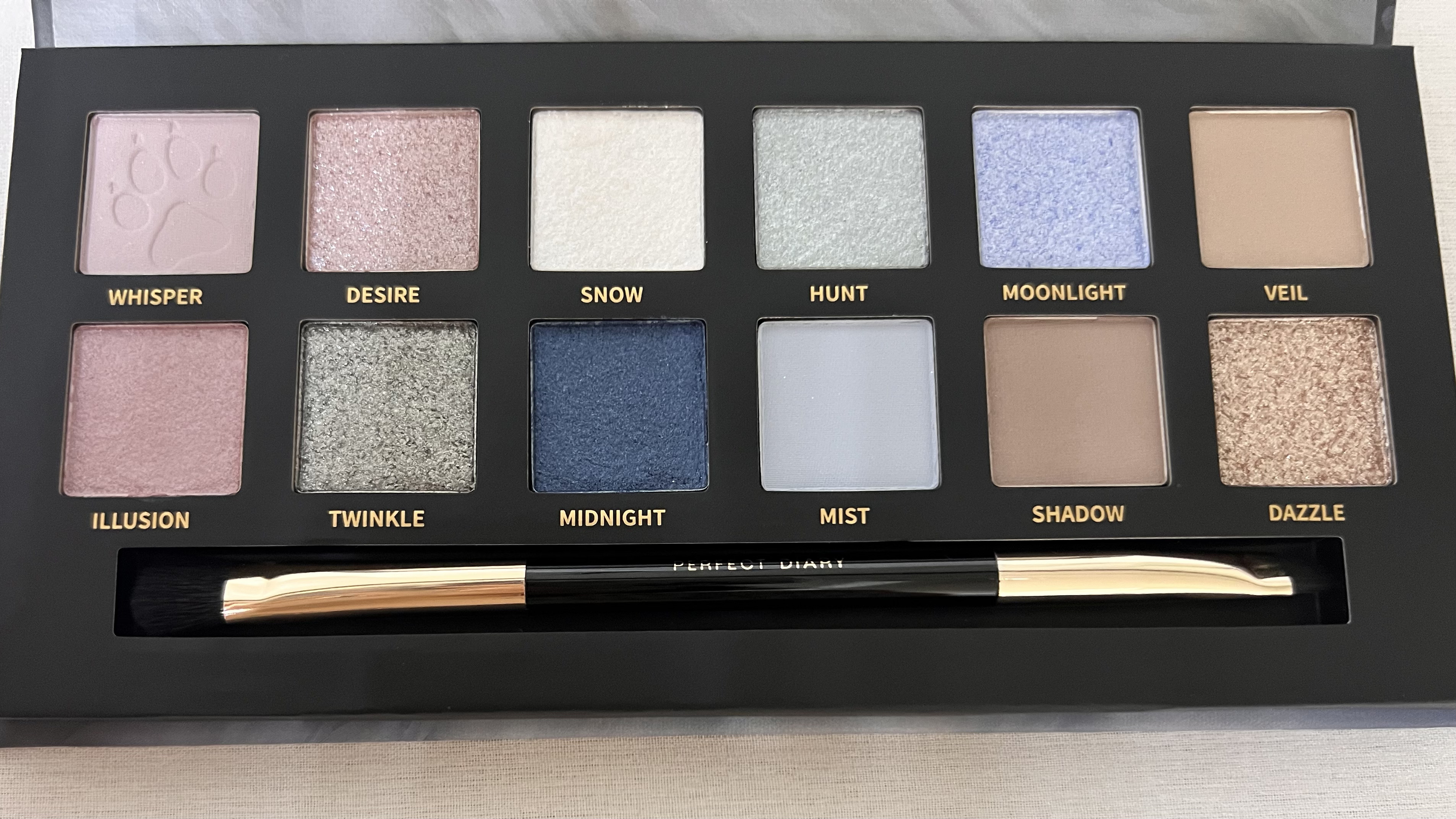 エクスプローラ12色 動物アイシャドウパレット/PERFECT DIARY/アイシャドウパレットを使ったクチコミ（2枚目）