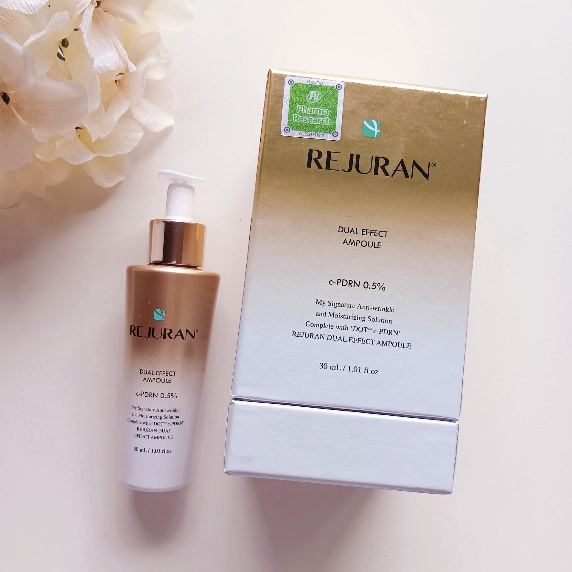 REJURAN デュアル エフェクト アンプル 30mL/REJURAN COSMETICS/美容液を使ったクチコミ（1枚目）