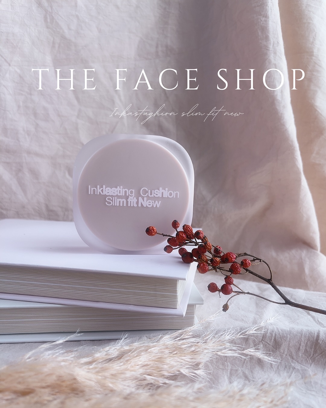 インクラスティングクッションファンデーション/THE FACE SHOP/クッションファンデーションを使ったクチコミ（1枚目）