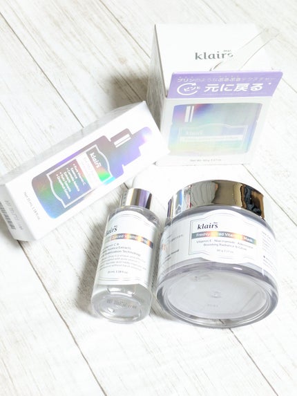 フレッシュリージュースドビタミンドロップ(35ml)/Klairs/美容液を使ったクチコミ(10枚目)