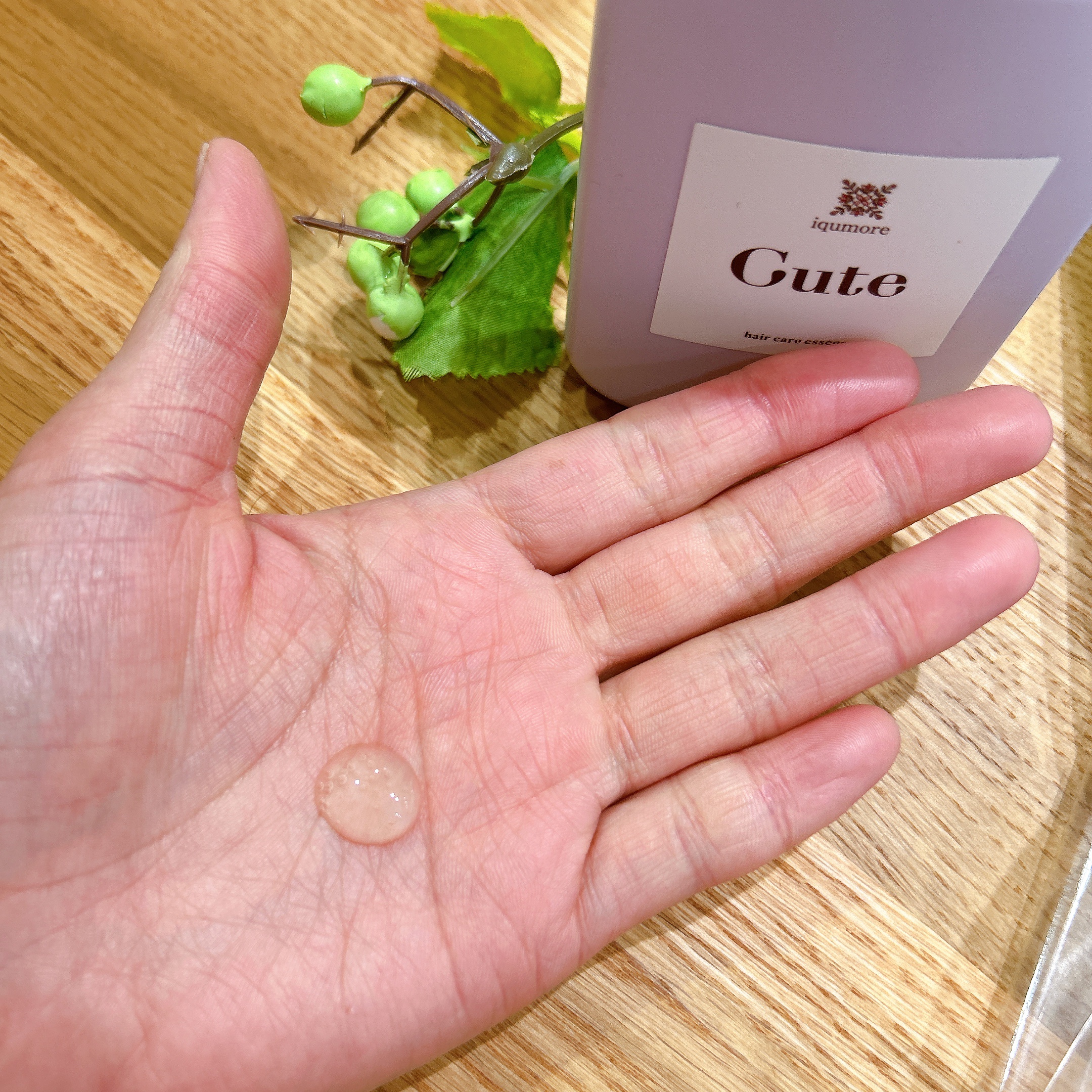 キュートヘアケアエッセンス/iqumore/頭皮ローションを使ったクチコミ（2枚目）