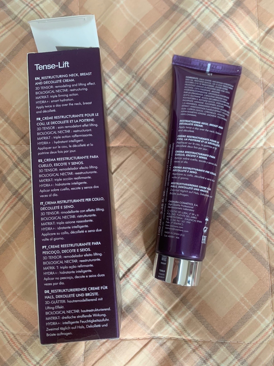 CASMARA カスマラ テンスリフトのクチコミ「CASMARA 
カスマラテンスリフト
（ネック&デコルテクリーム）

皮膚構造に着目して作ら.....」（2枚目）