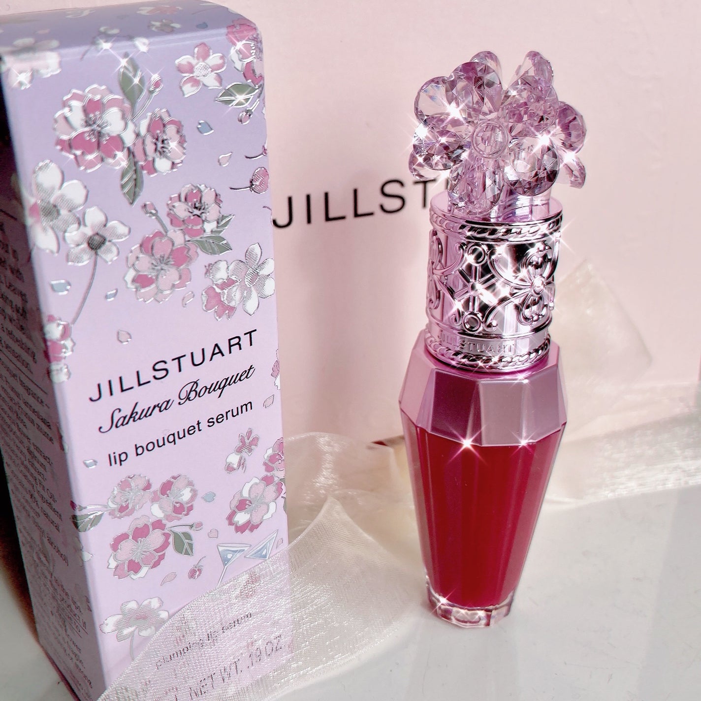 ジルスチュアート クリスタルブルーム リップブーケ セラム/JILL STUART/リッププランパーを使ったクチコミ(1枚目)