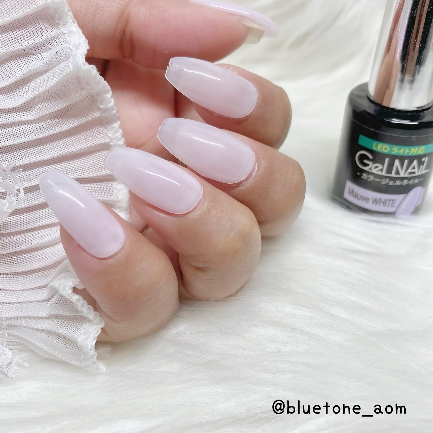 ジェルネイル(ライト対応)/セリア/ジェルネイルを使ったクチコミ(2枚目)