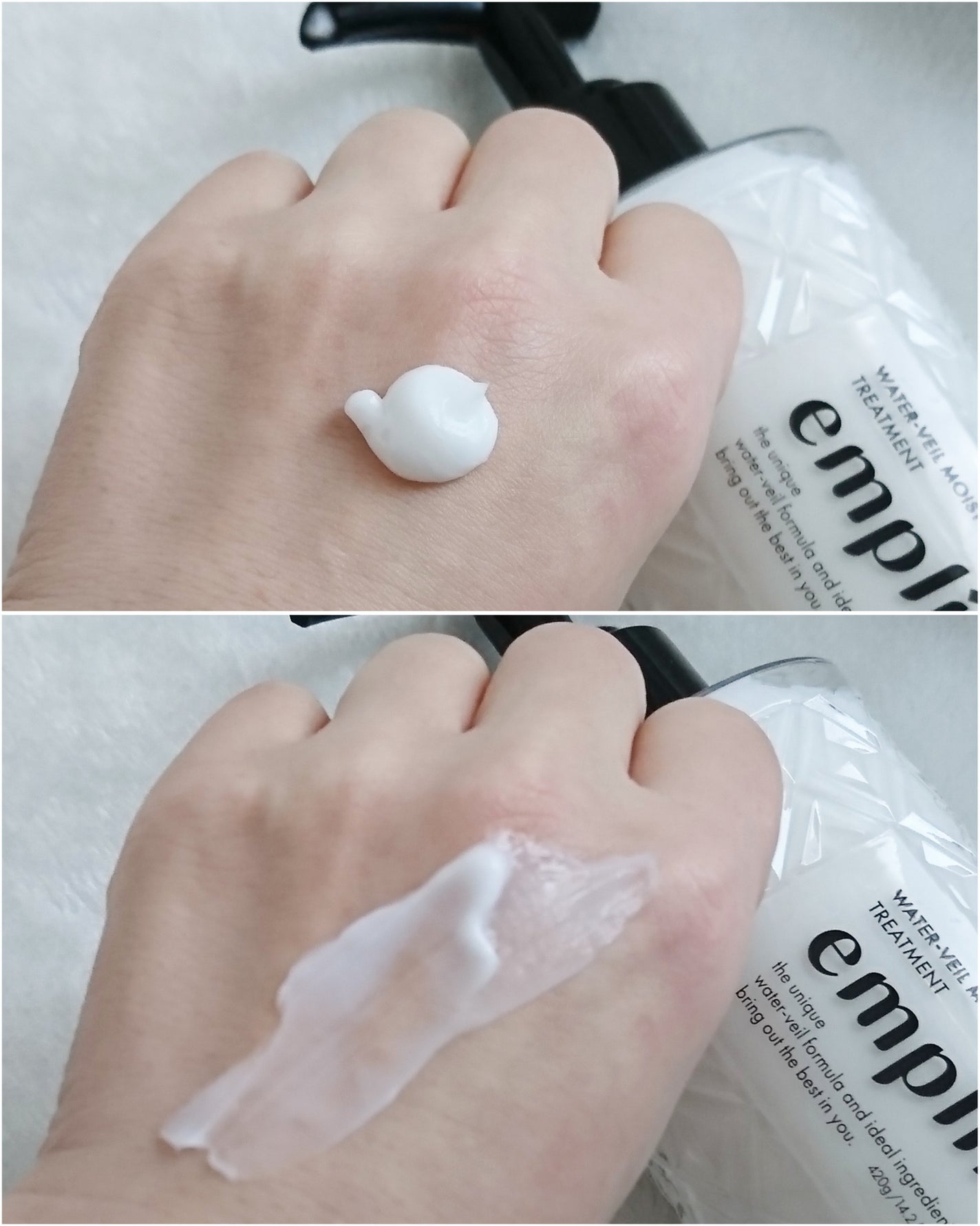 ウォーターベール モイストシャンプー/トリートメント/emplir/市販シャンプーを使ったクチコミ(5枚目)