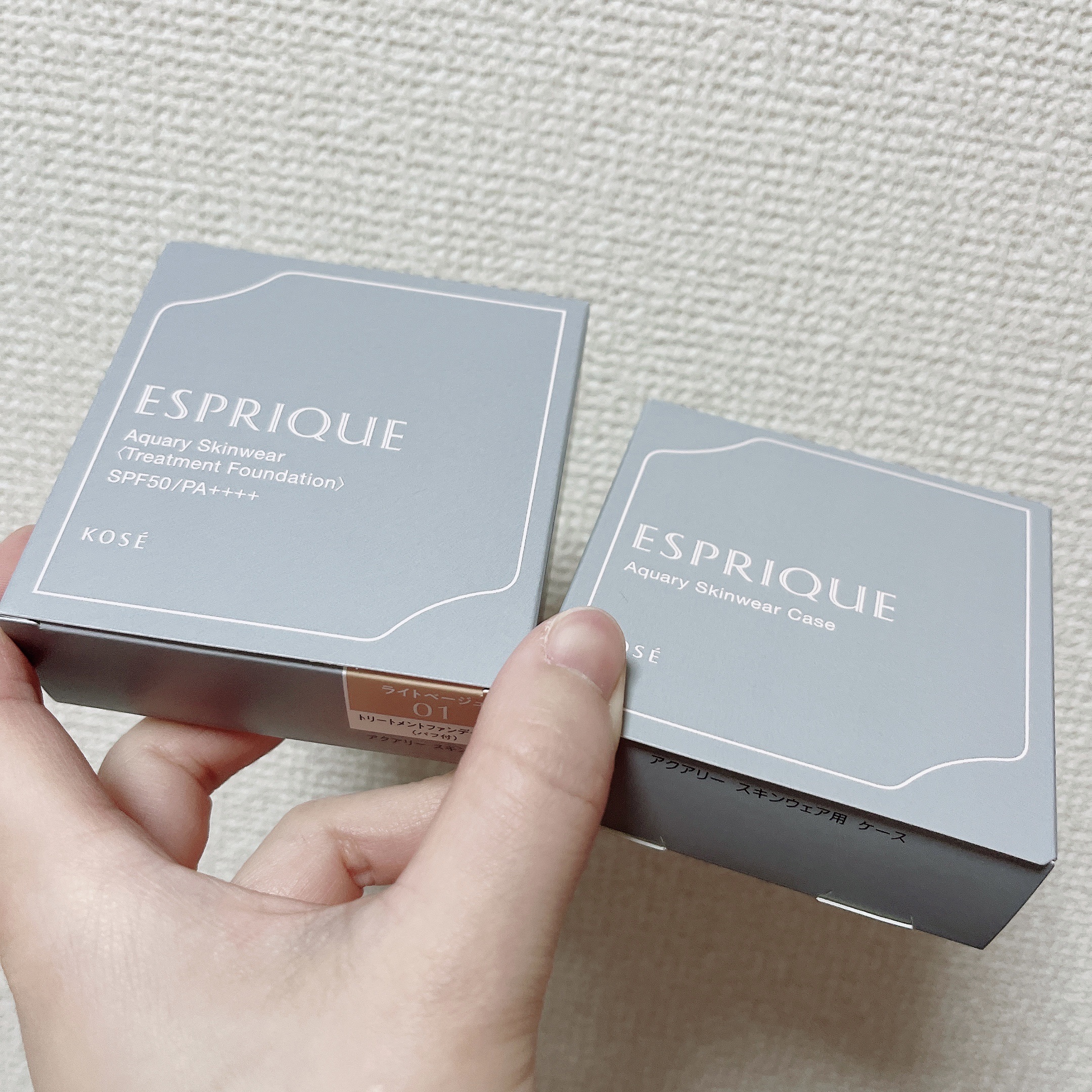 アクアリースキンウェア/ESPRIQUE/クッションファンデーションを使ったクチコミ（2枚目）