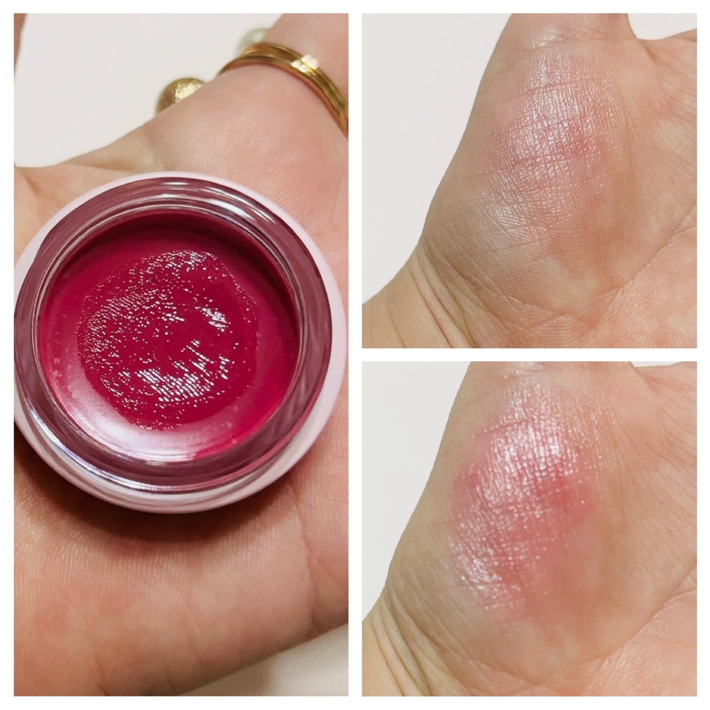 GLOWY TINT BALM/AOU/リップグロスを使ったクチコミ(2枚目)