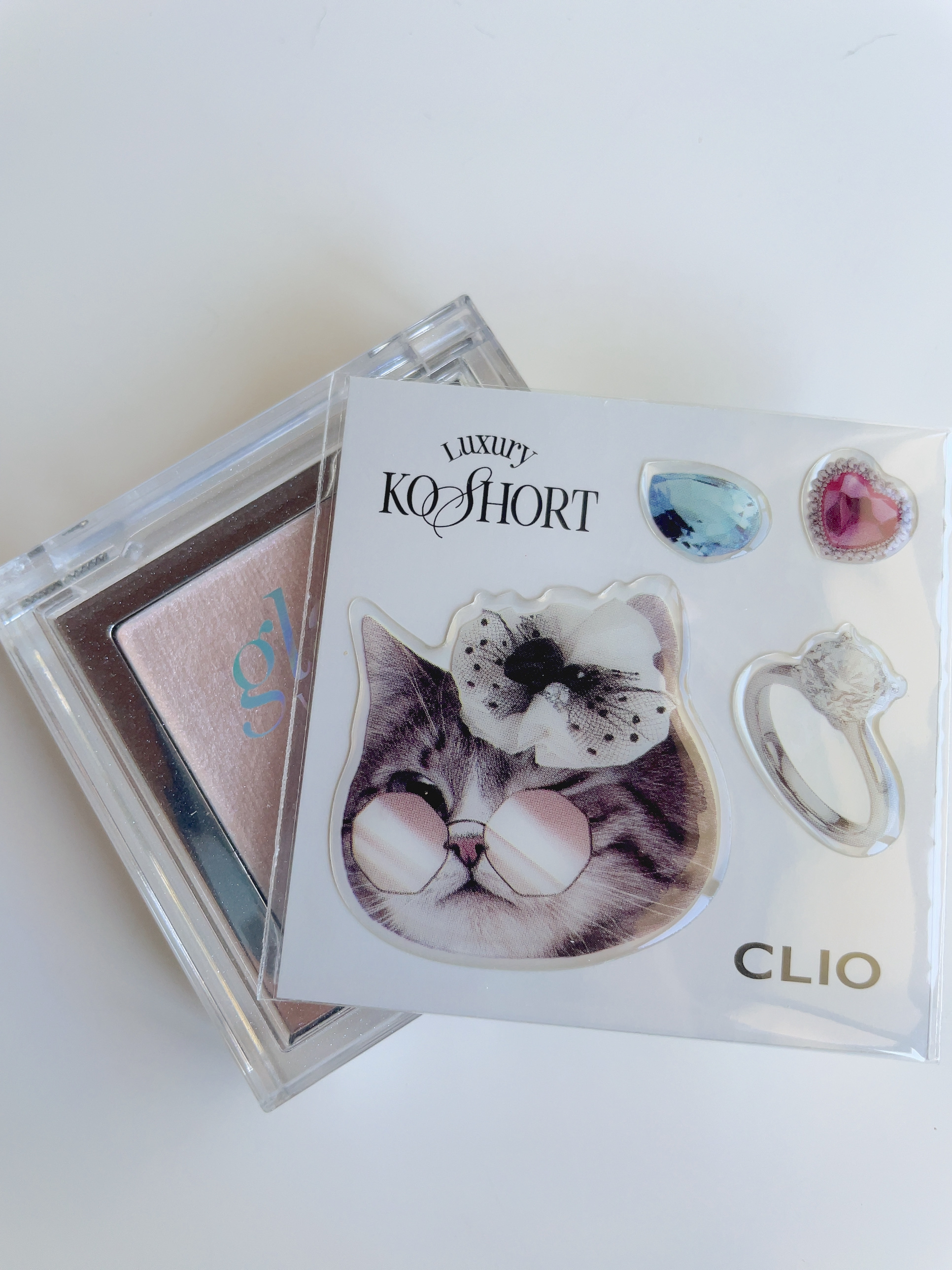 グラス アンド ハイライター 01 MOON GLOW/CLIO/ハイライト・シェーディングを使ったクチコミ（3枚目）