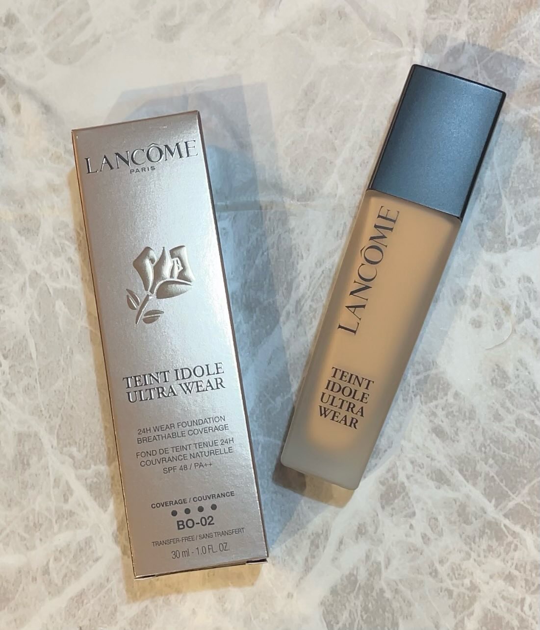 タンイドル ウルトラ ウェア リキッド N/LANCOME/リキッドファンデーションを使ったクチコミ（1枚目）