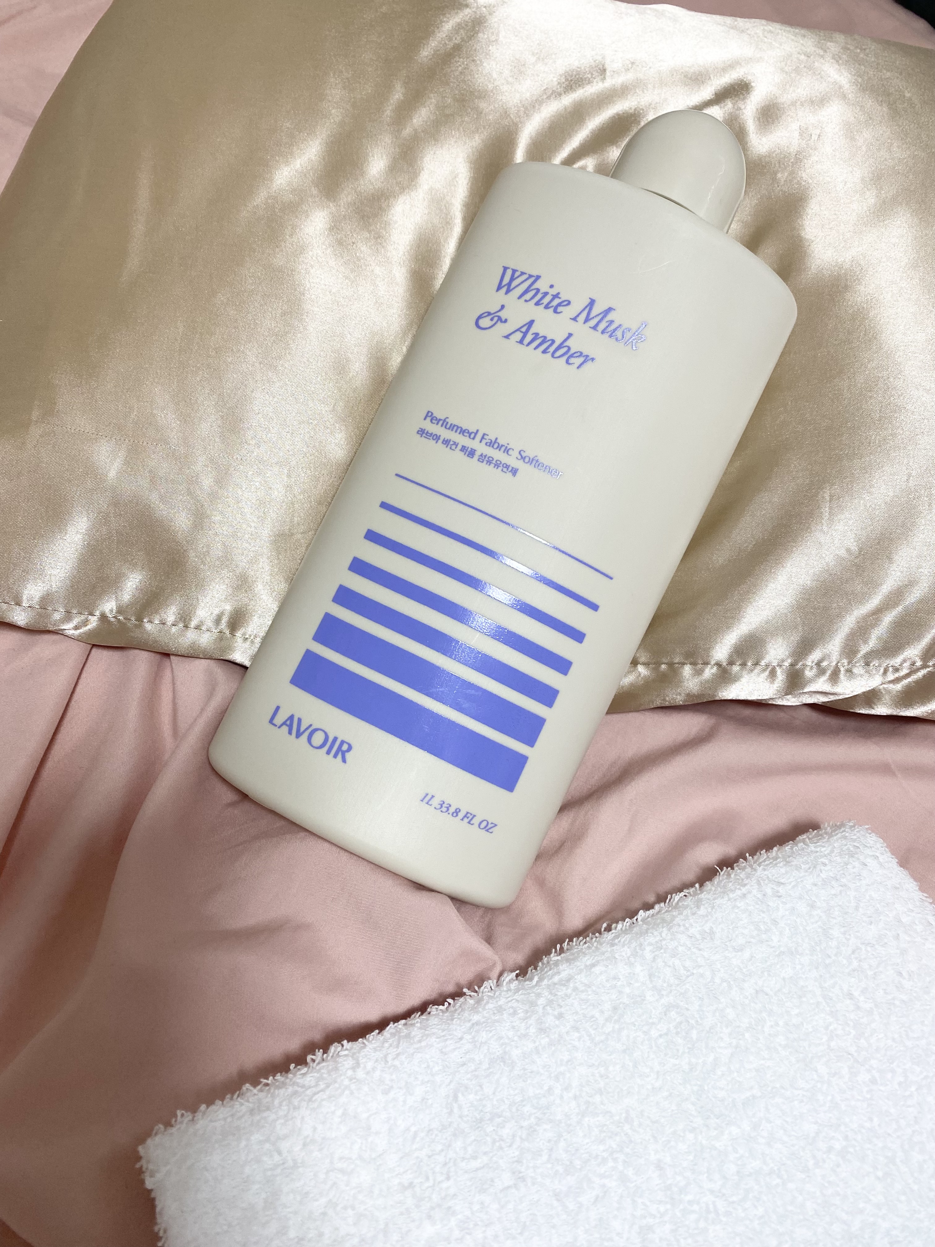 パフュームヴィーガン柔軟剤 ホワイトムスク＆アンバー/LAVOIR/柔軟剤を使ったクチコミ（2枚目）
