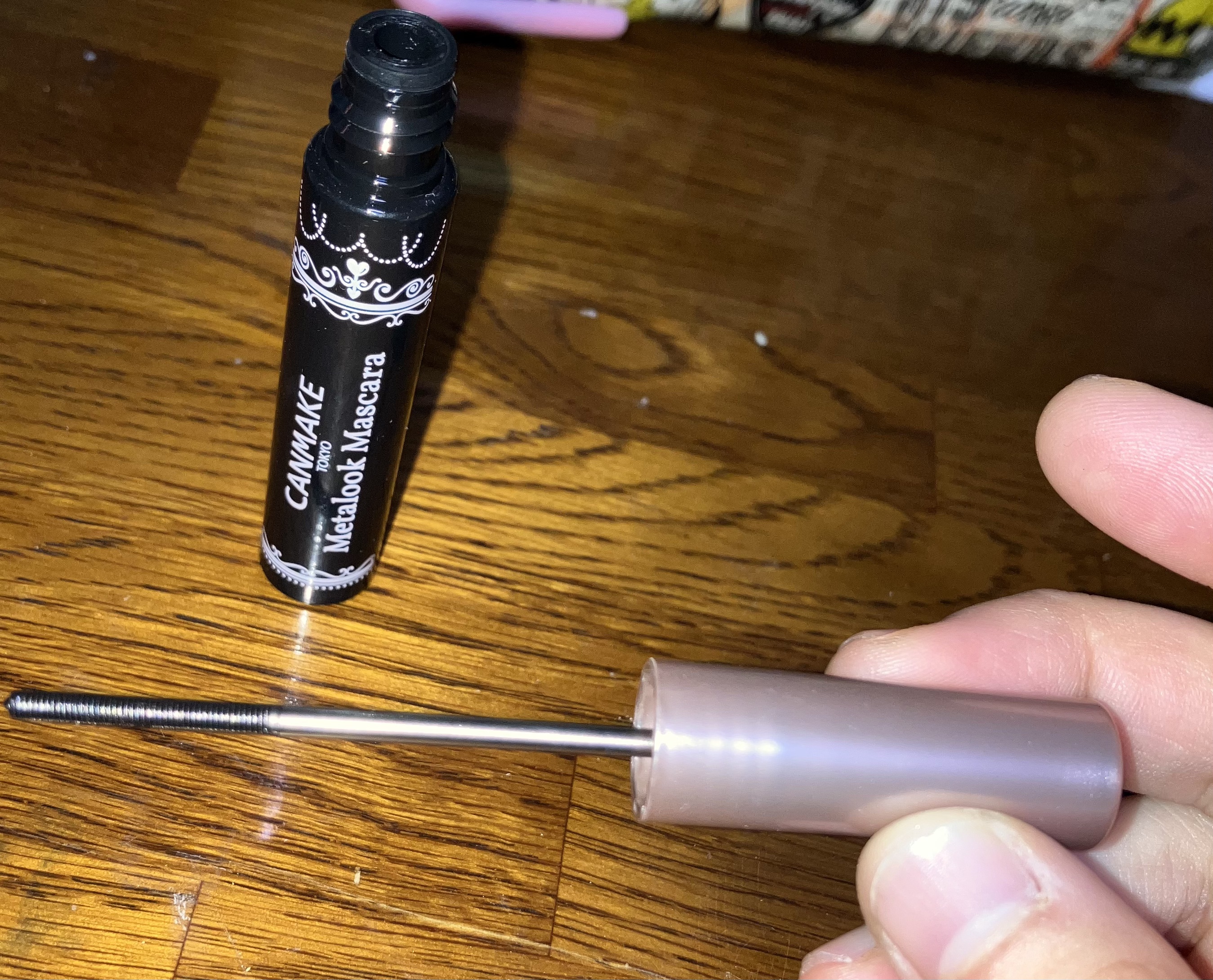 メタルックマスカラ～ボリュームルック～/キャンメイク/マスカラを使ったクチコミ（3枚目）