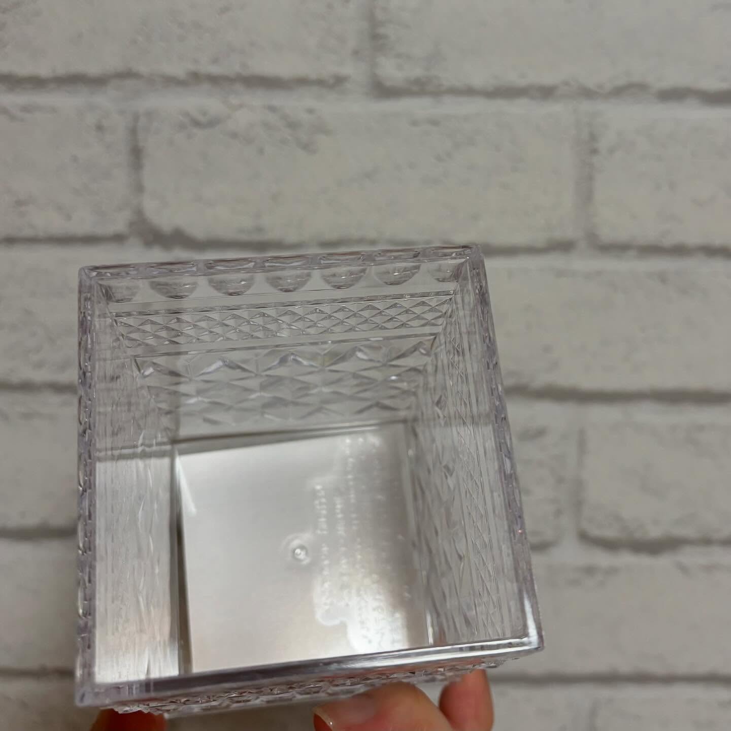 シャイニースクエアケース（クリア、深型）/DAISO/その他を使ったクチコミ（2枚目）