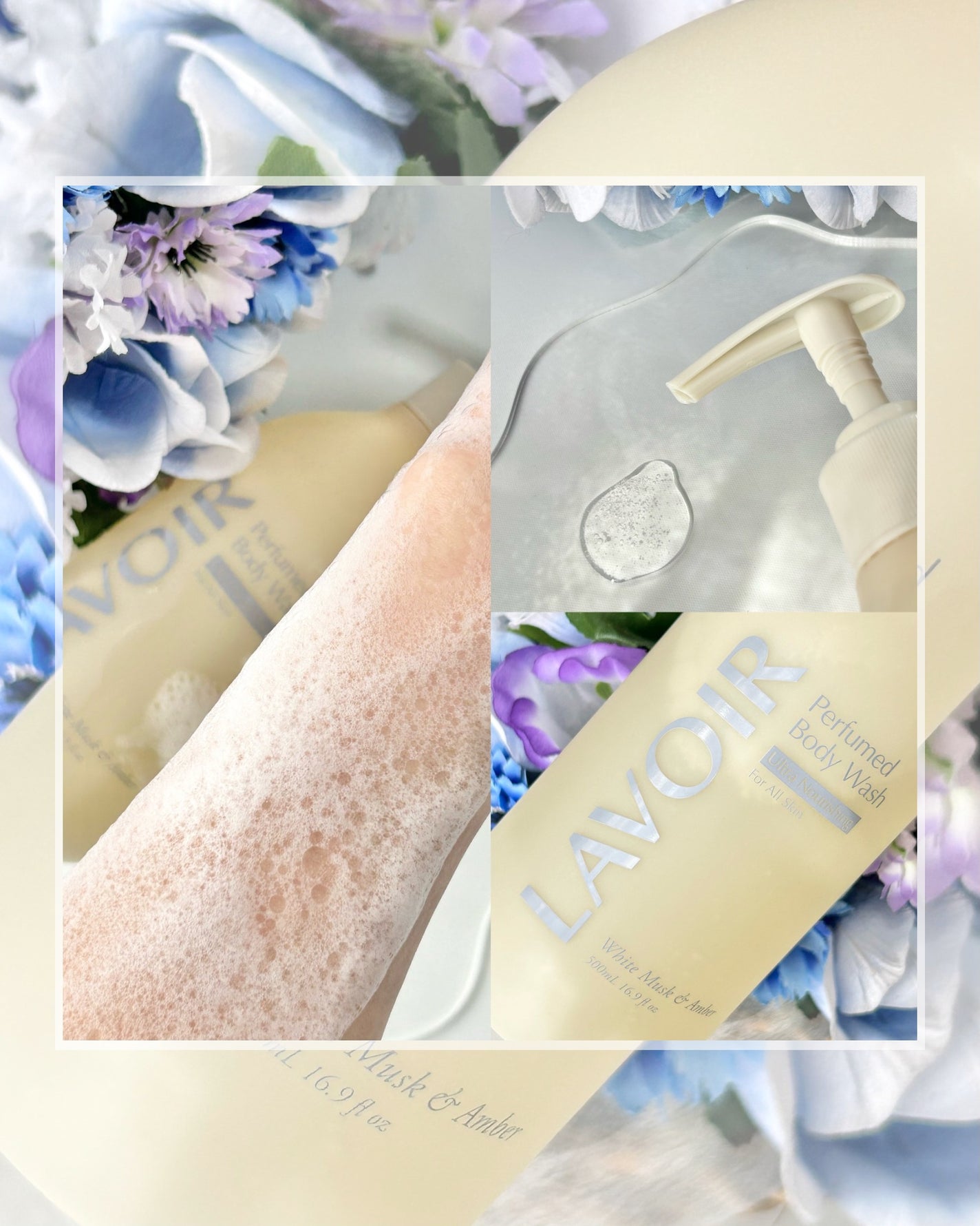 パフューム ボディウォッシュ ホワイトムスク&アンバー/LAVOIR/ボディソープを使ったクチコミ(4枚目)