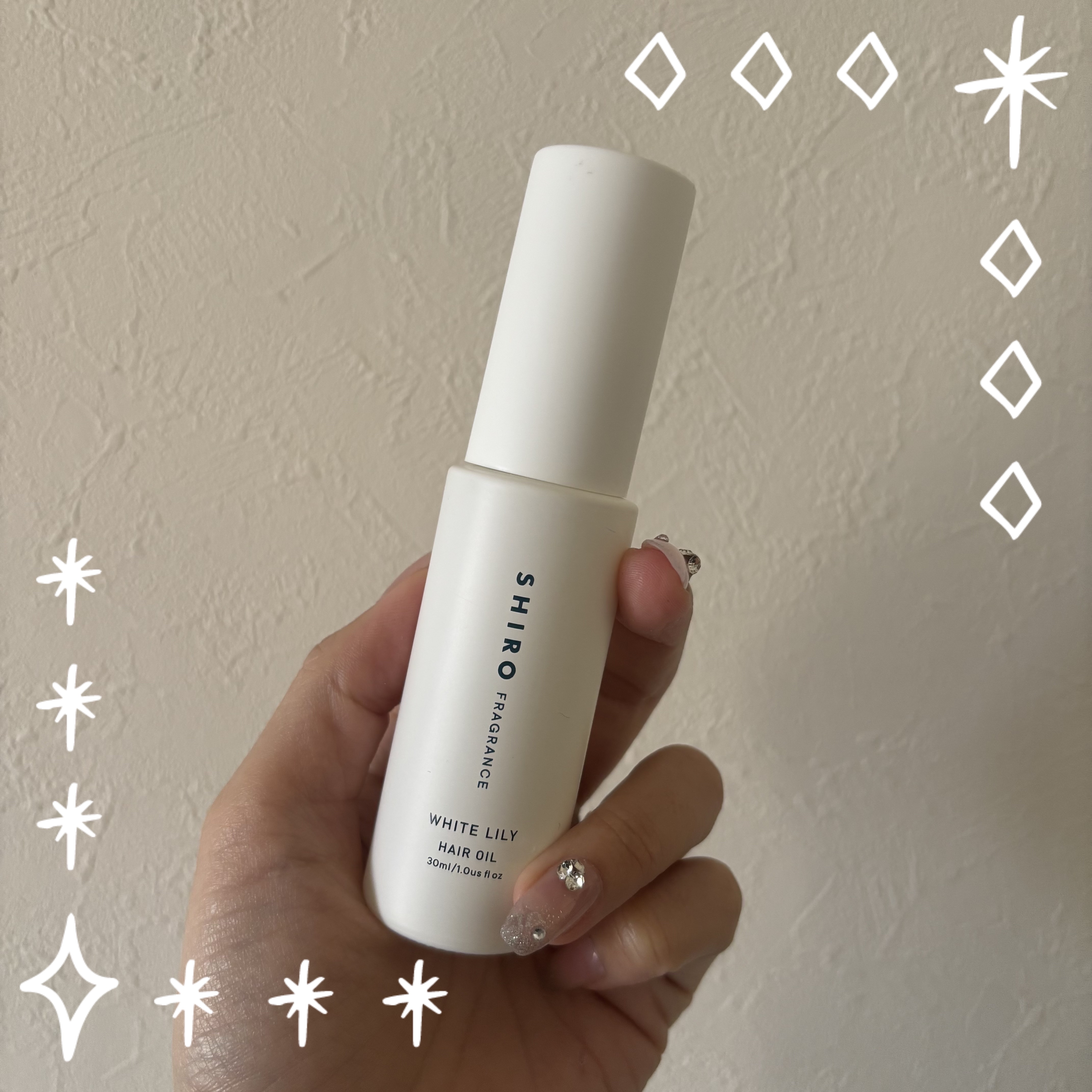 ホワイトリリー ヘアオイル/SHIRO/ヘアオイルを使ったクチコミ（1枚目）