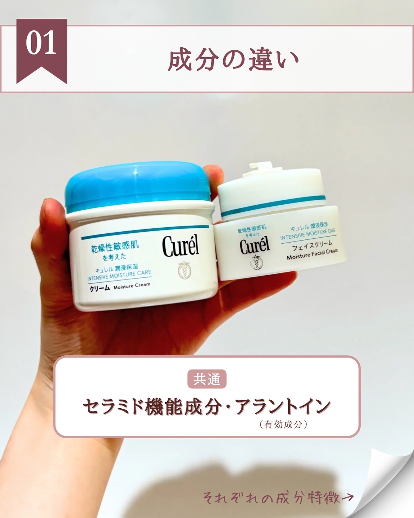 潤浸保湿 フェイスクリーム/キュレル/フェイスクリームを使ったクチコミ（3枚目）