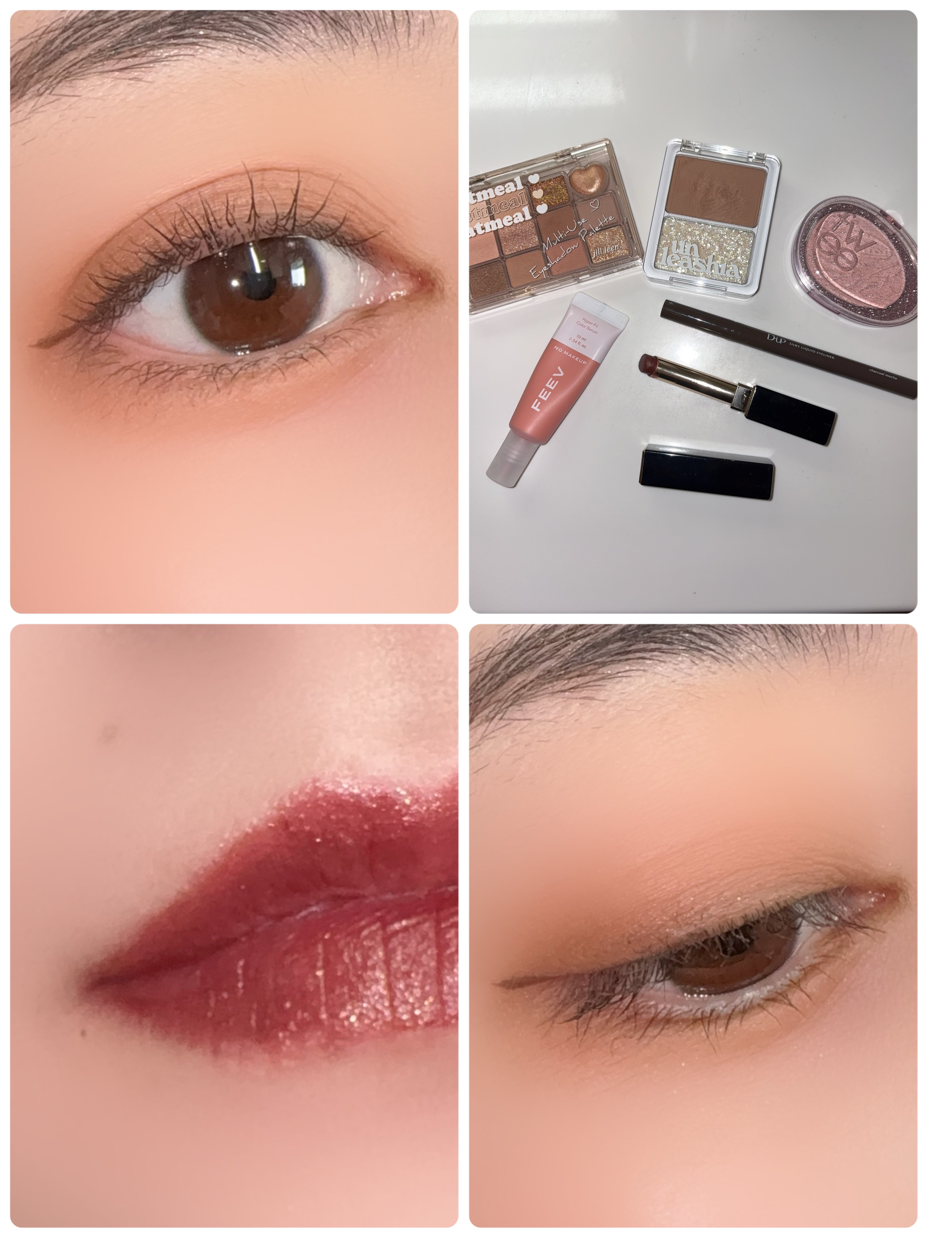 シャイニング12色ミニアイシャドウパレット HT04/jill leen./アイシャドウパレットを使ったクチコミ（1枚目）