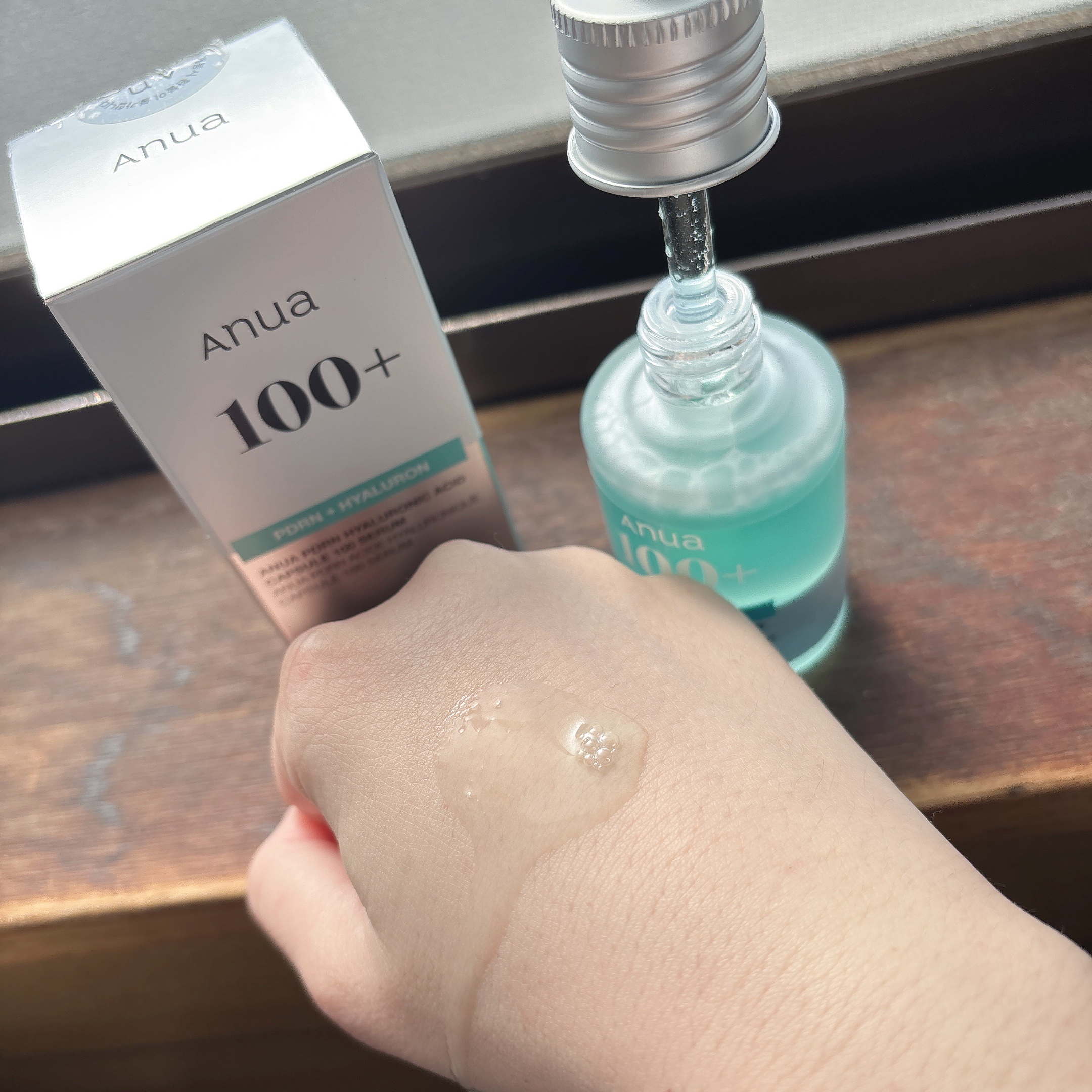 PDRNヒアルロン酸カプセル100セラム/Anua/美容液を使ったクチコミ（2枚目）