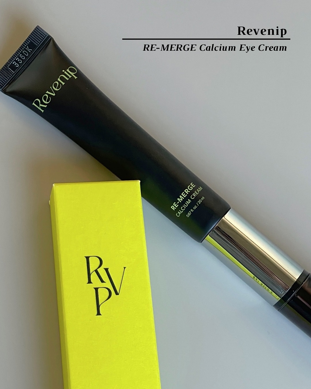 リマージカルシウム振動アイクリーム/REVENIP/フェイスクリームを使ったクチコミ（1枚目）