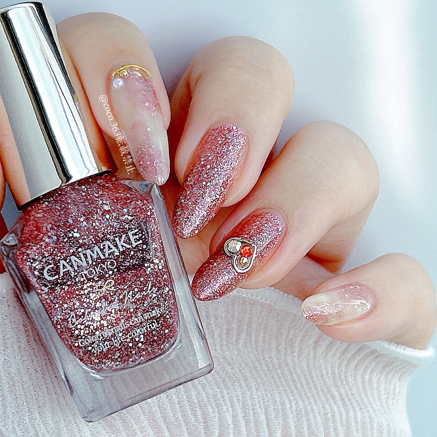 カラフルネイルズ/キャンメイク/マニキュアを使ったクチコミ(3枚目)