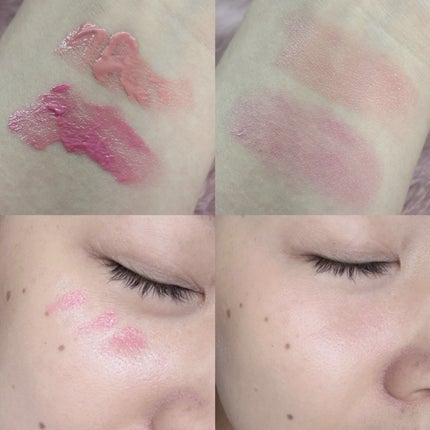 ペタルドロップリキッドブラッシャー/DEAR DAHLIA/リキッドチークを使ったクチコミ(3枚目)