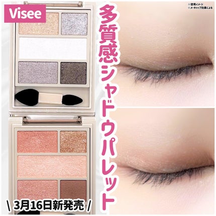 ダブル ムード アイズ/Visée/アイシャドウパレットを使ったクチコミ(1枚目)