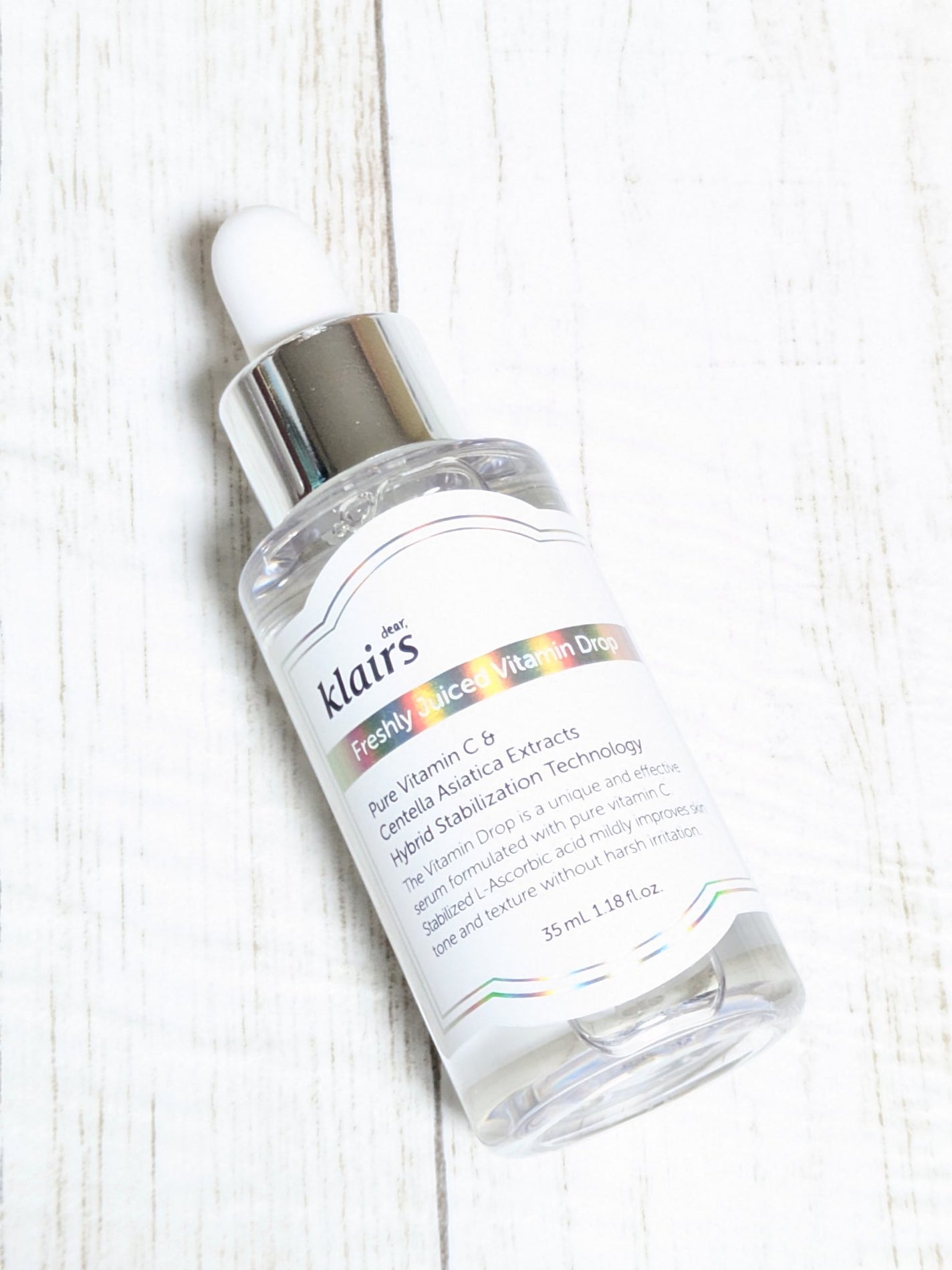 フレッシュリージュースドビタミンドロップ(35ml)/Klairs/美容液を使ったクチコミ(5枚目)